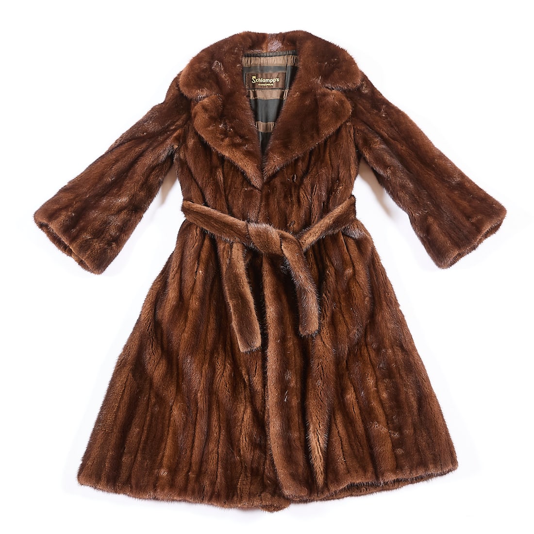 Schlampp's Brown Mink Fur Coat (1 of 5)