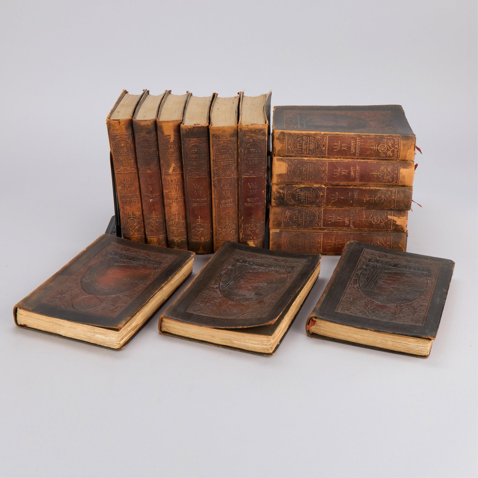 14 Vols. Elbert Hubbard "Little Journeys" Books 1916 (1 of 3)