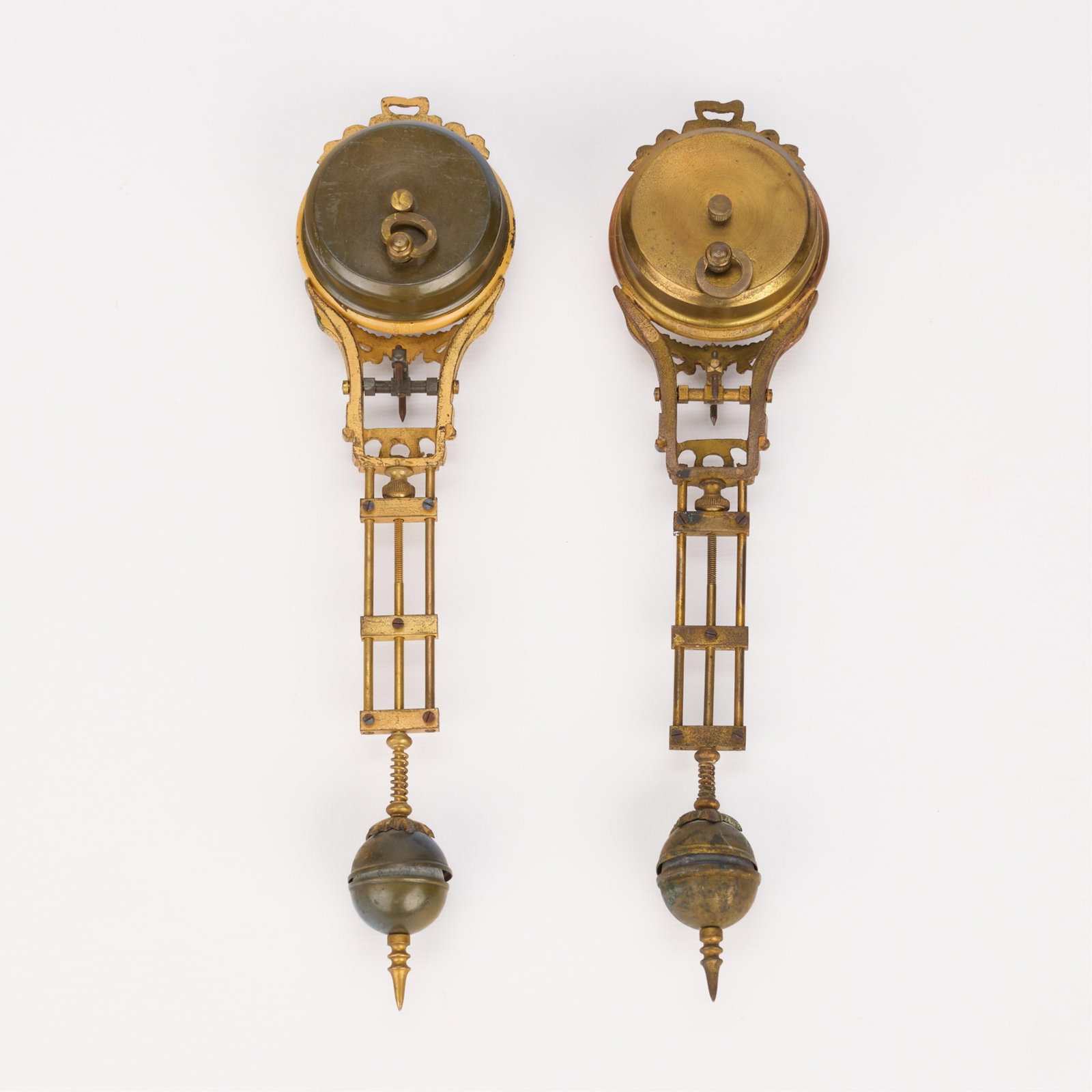 2 Antique Junghans Swing Arm Pendulum Clocks - 4