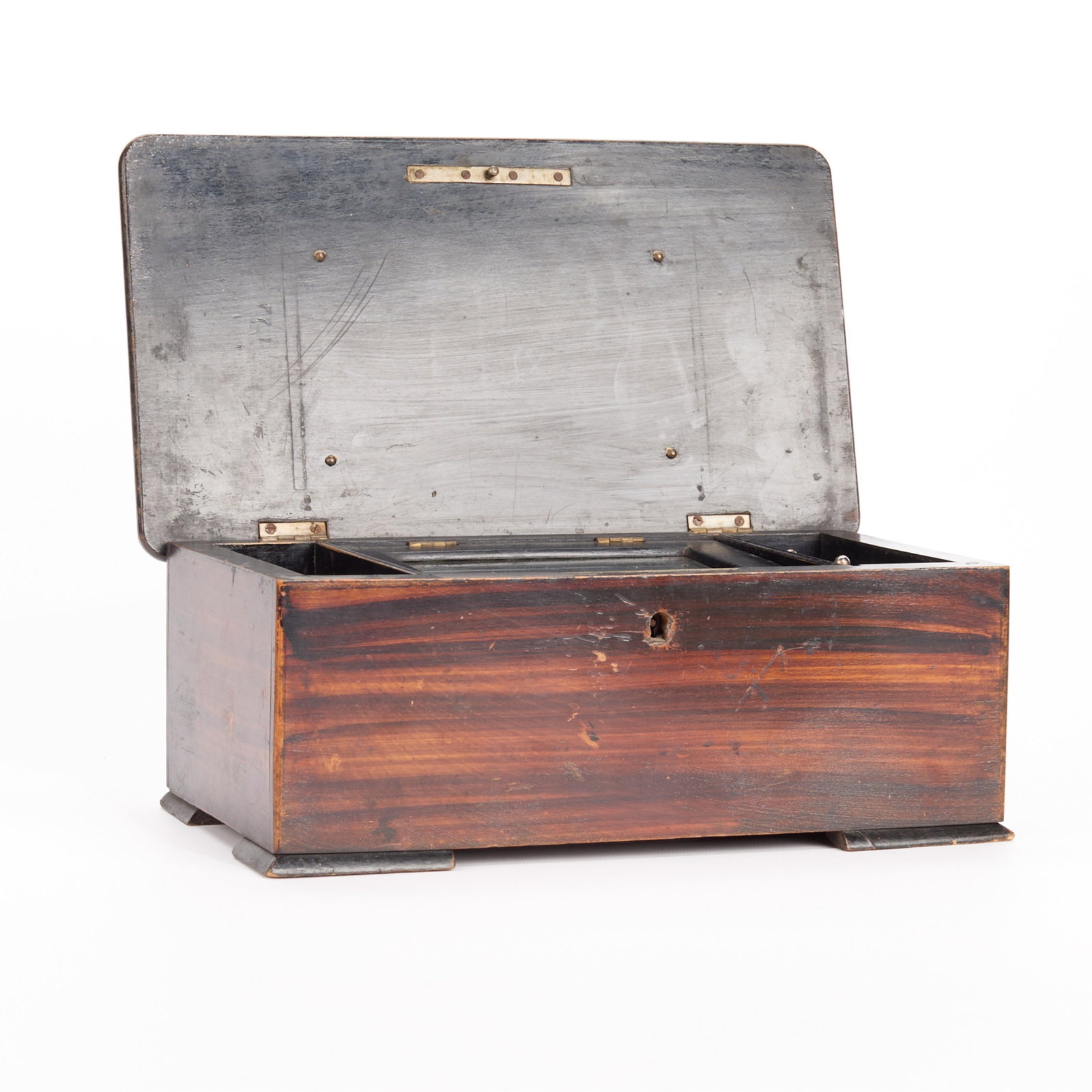 19th c. Antique French Swiss Cylinder Music Box (1 of 5)