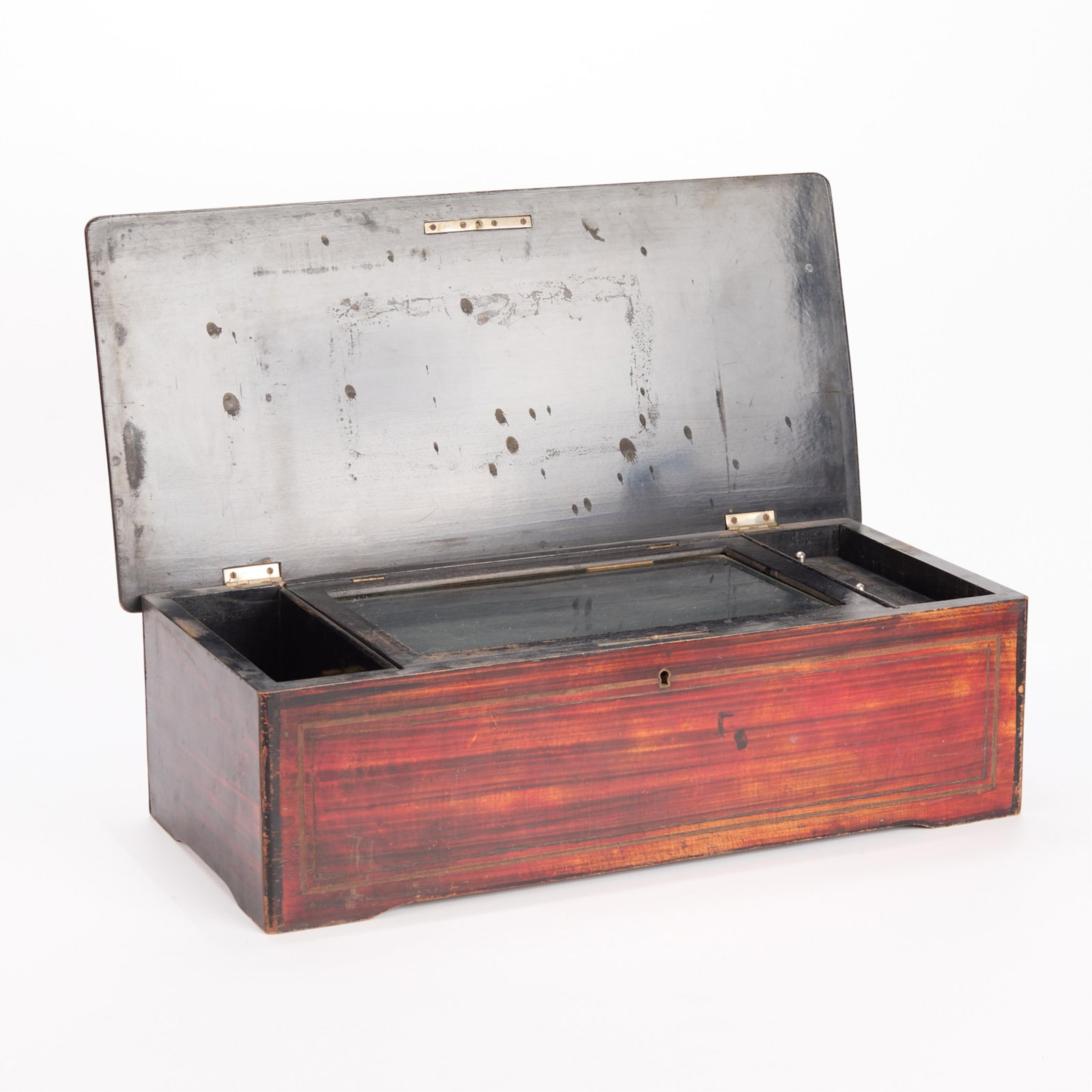 Antique French Swiss Cylinder Music Box (1 of 6)
