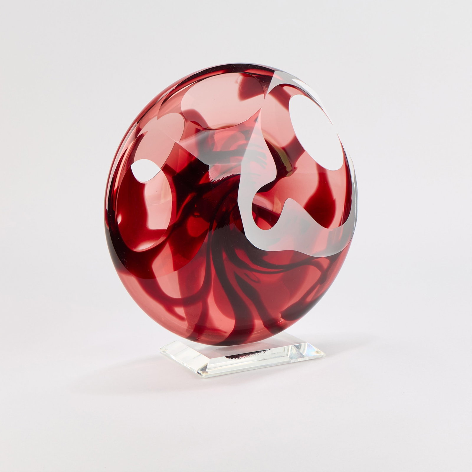 Peter Vanderlaan Abstract Art Glass Sculpture 2003 (1 of 6)