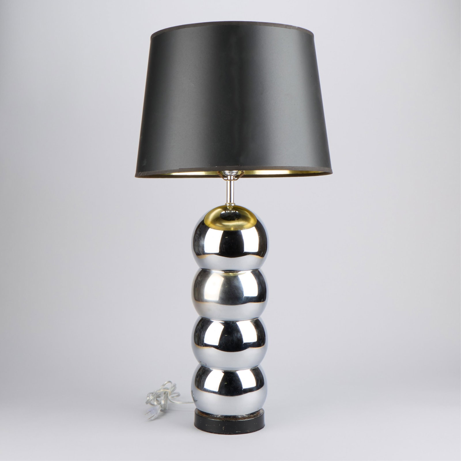 MCM Chrome Bubble Table Lamp - 3