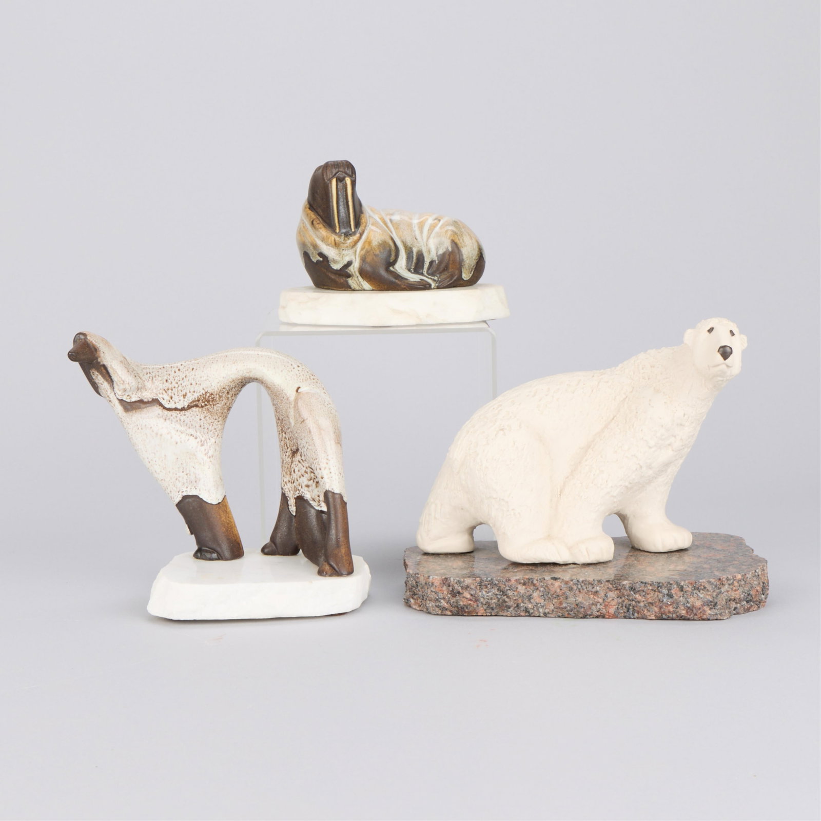 3 Maigon Daga Studio Art Pottery Animals (1 of 4)