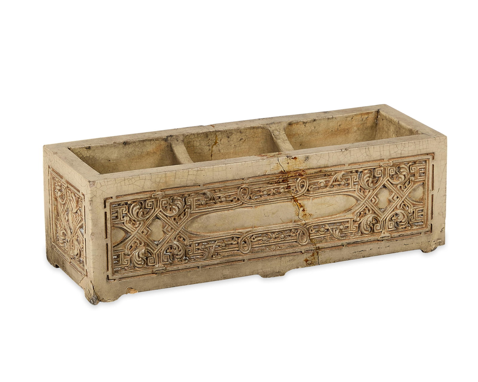 Late 19th/Early 20th c. Ceramic Architectural Fragment Planter (1 of 8)