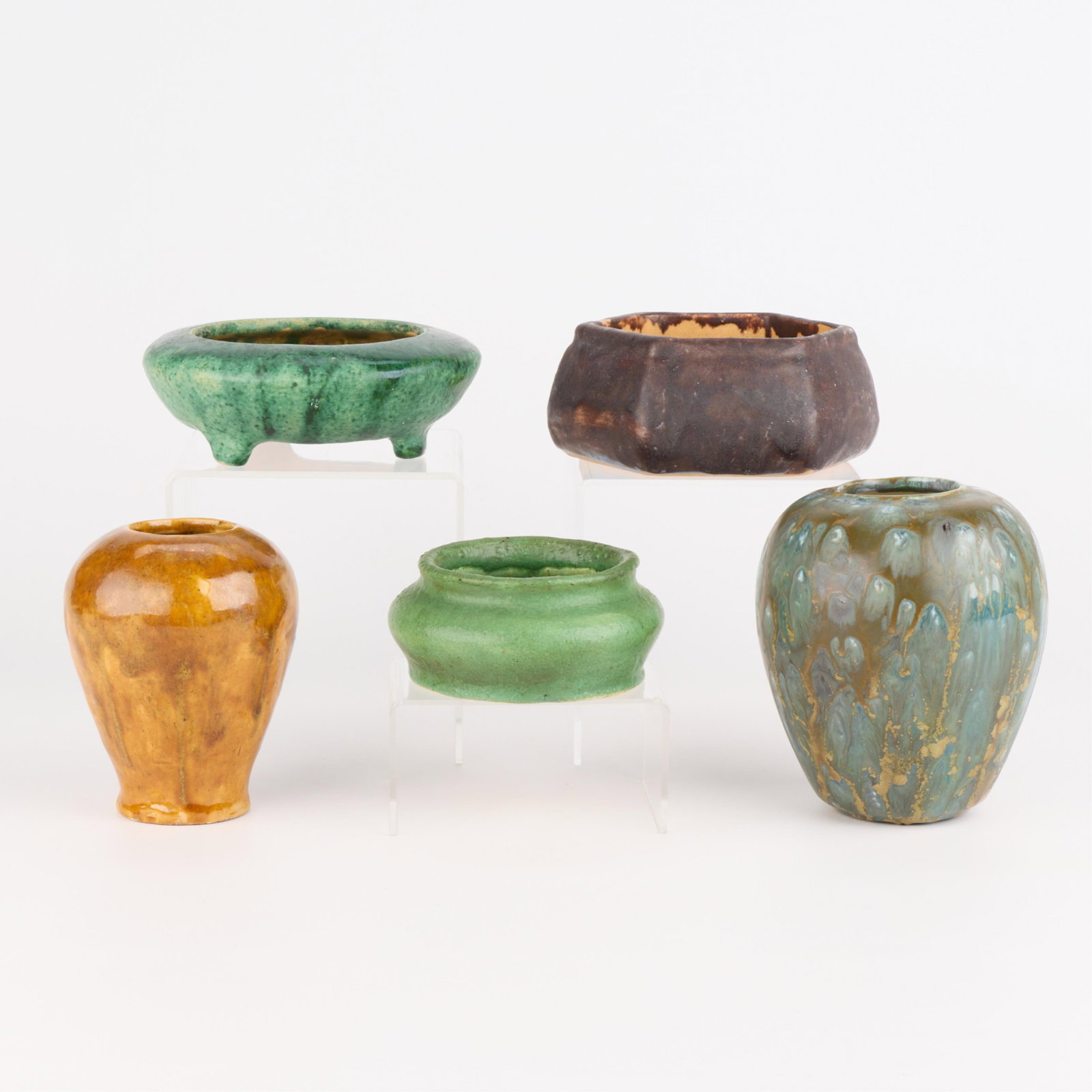 5 Arts & Crafts Studio Pottery Vessels (1 of 4)