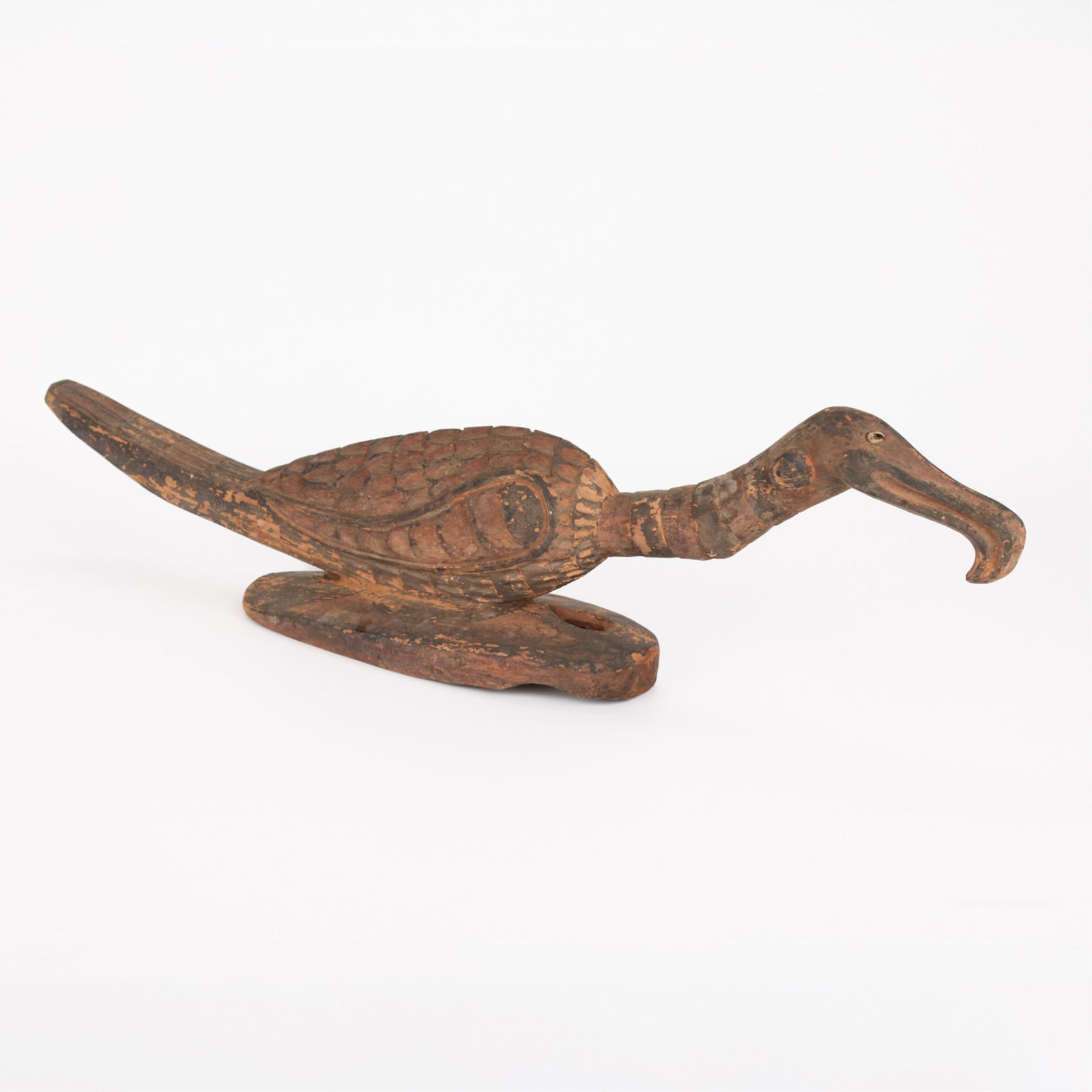 PNG Sepik River Carved Wooden Bird (1 of 5)