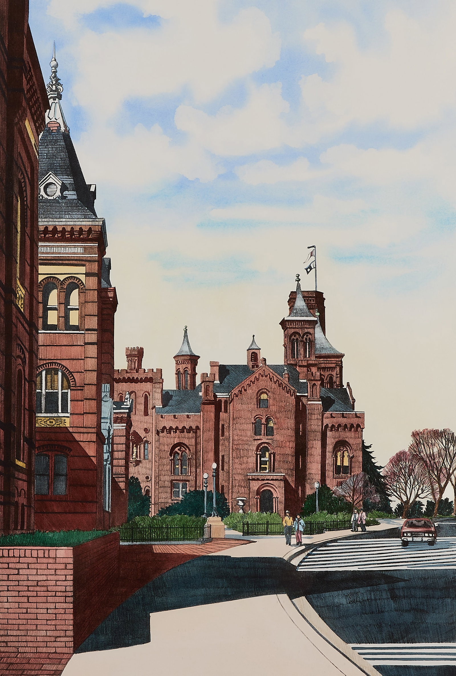 Margaret Huddy "Smithsonian" Lithograph 1989 (1 of 8)