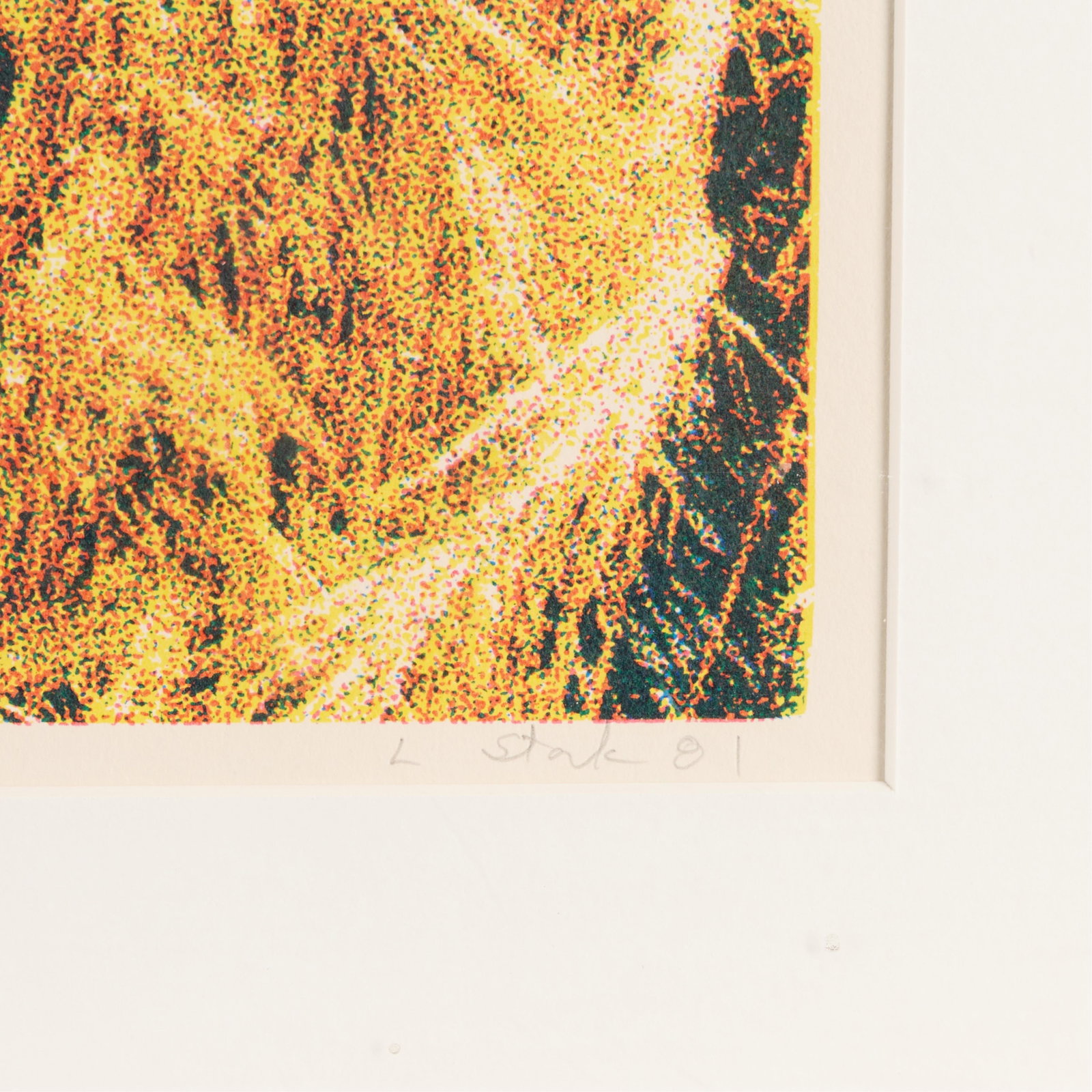 Larry Stark "Flatland Scape #1" Serigraph 1981 - 3