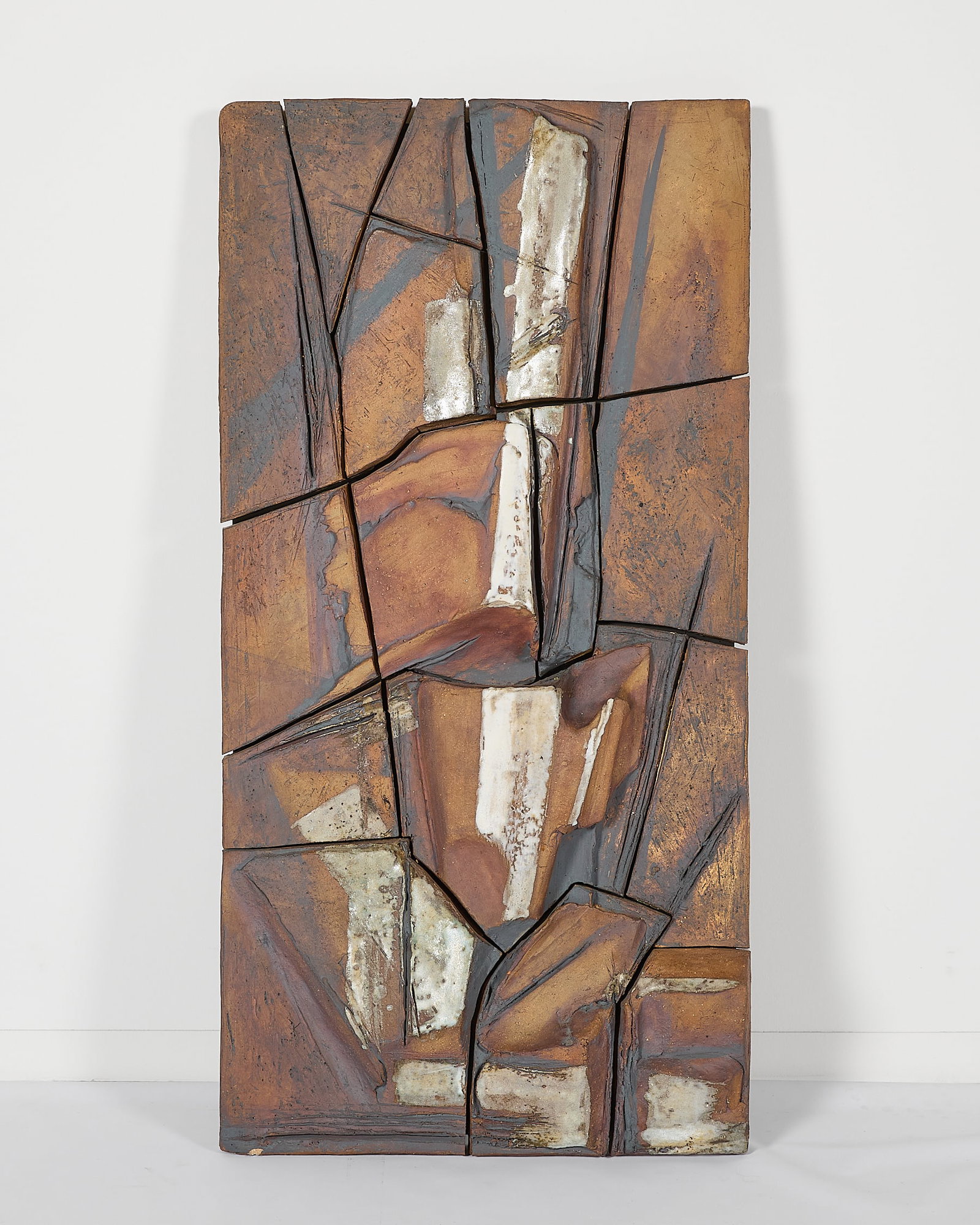 Danish Midcentury Abstract Ceramic Artwork 1967 (1 of 6)