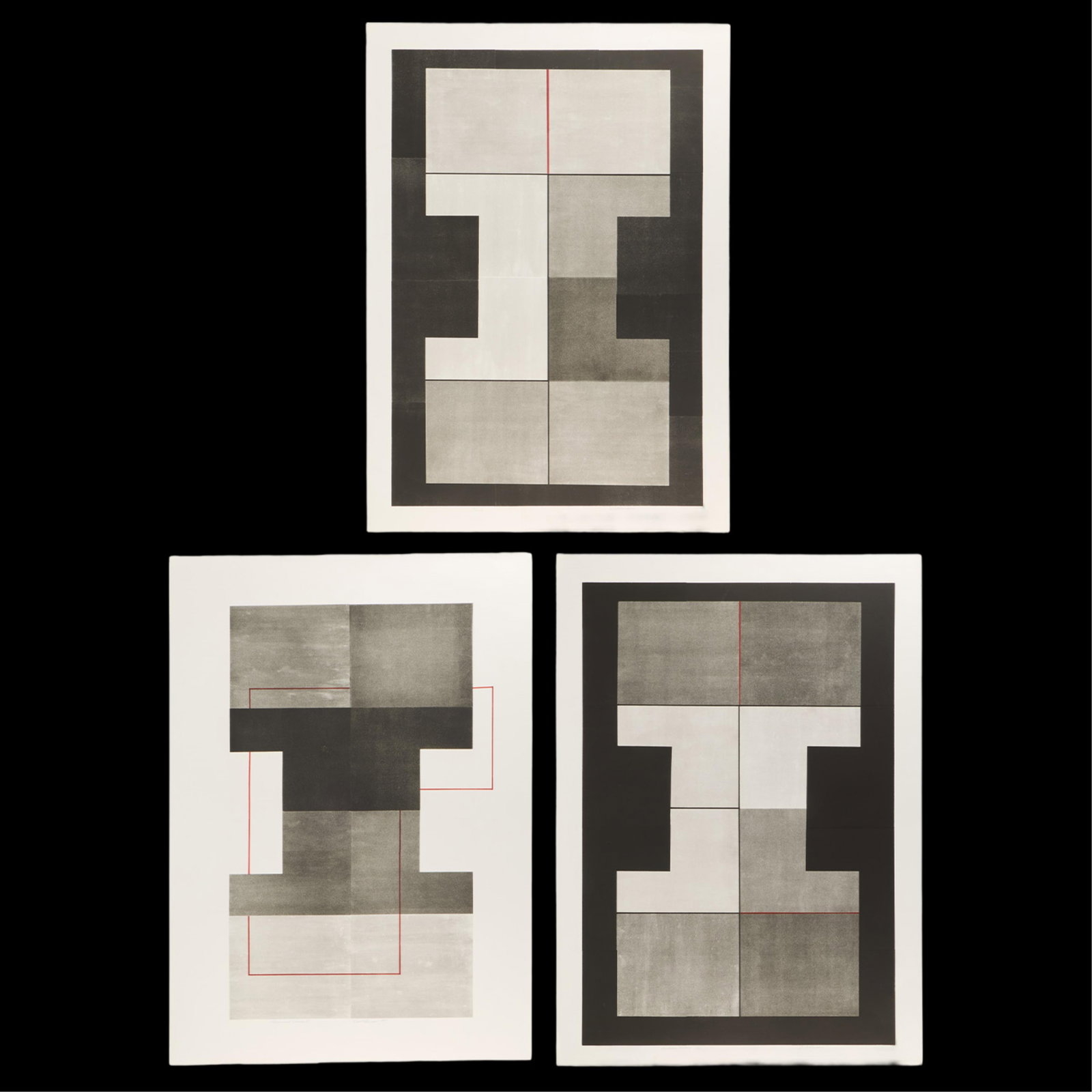 3 Curt Pederson Abstract Geometric Prints (1 of 14)