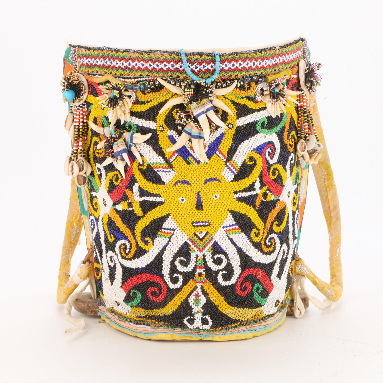 Dayak Kalimantan Beaded Baby Carrier (1 of 6)