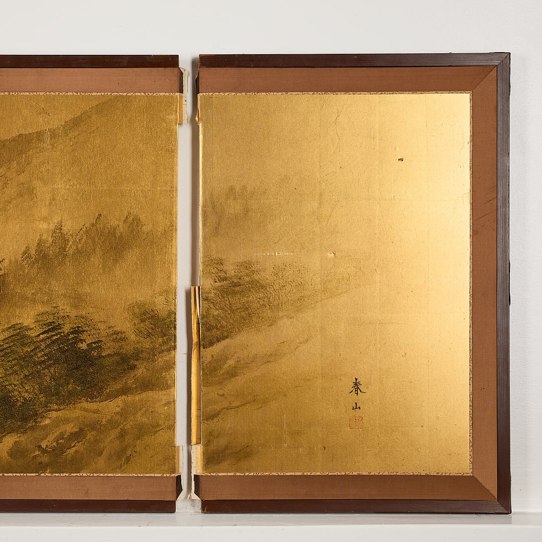 4-Panel Chinese Table Screen - 4