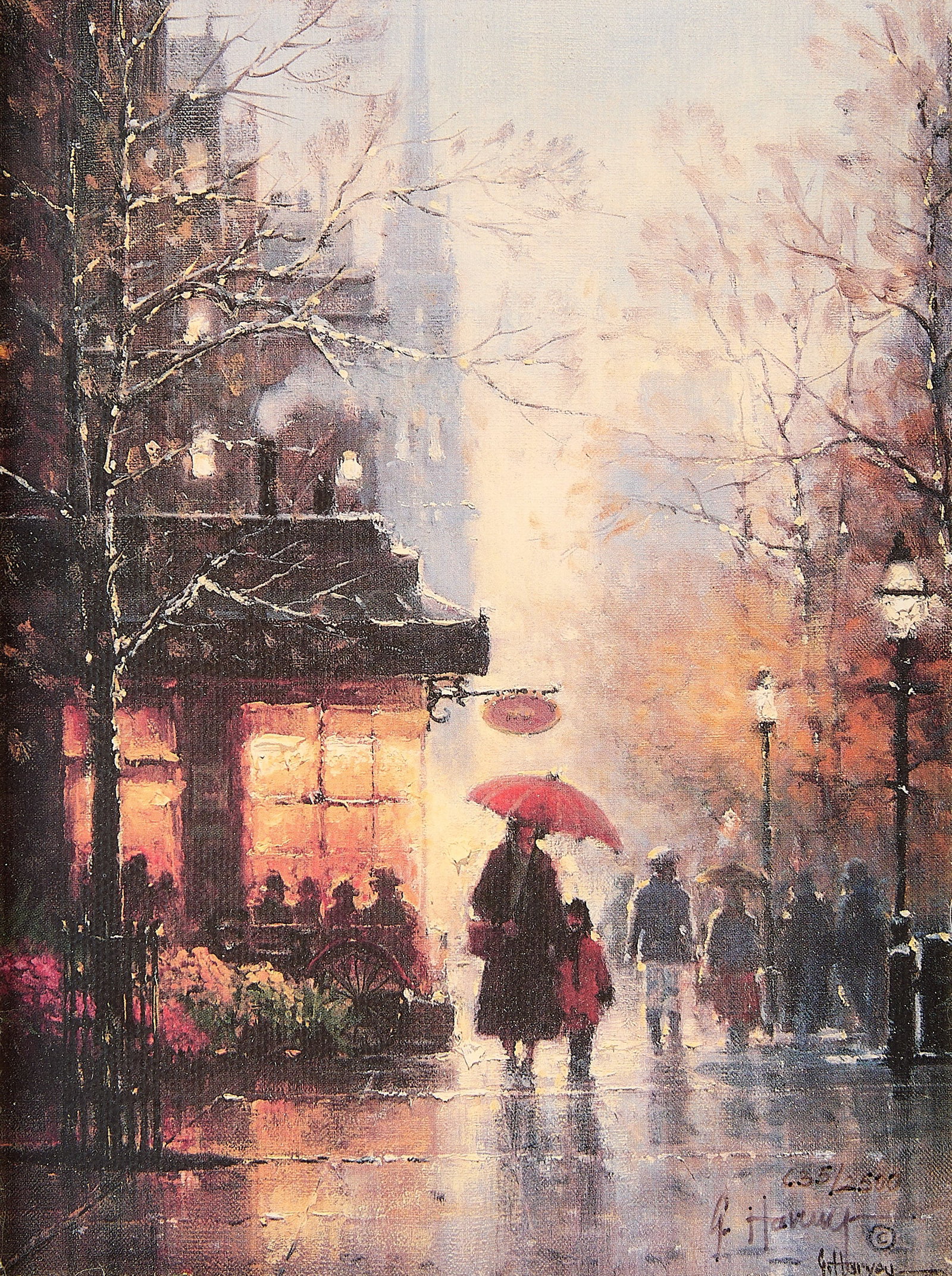 G. Harvey "Newbury Street" Giclee (1 of 5)