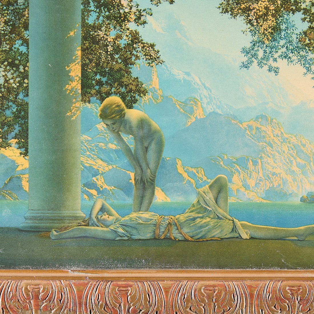 Maxfield Parrish "Daybreak" Lithograph - 3