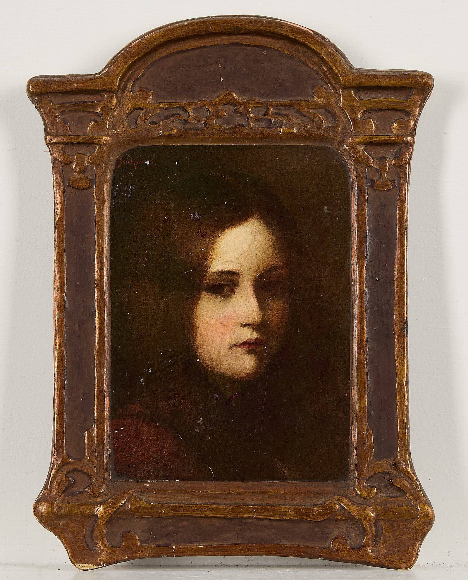 Georg Buchner "Mignon" Offset Lithograph on Wood (1 of 7)