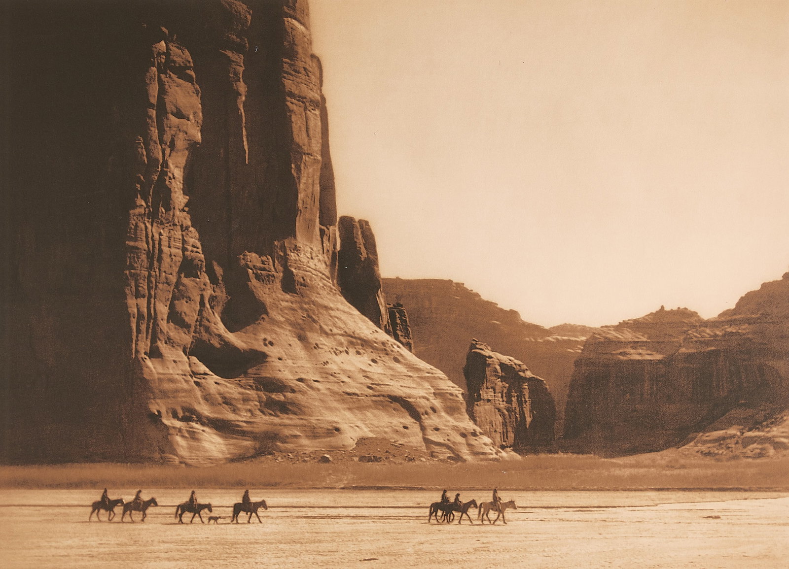 Lrg After Edward S. Curtis "Canyon de Chelly" Print (1 of 11)