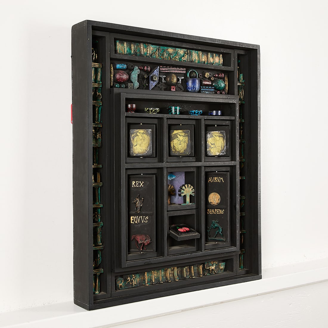 Beppe Giuliani "Aurum" 3-D Shadow Box 1985 (1 of 10)