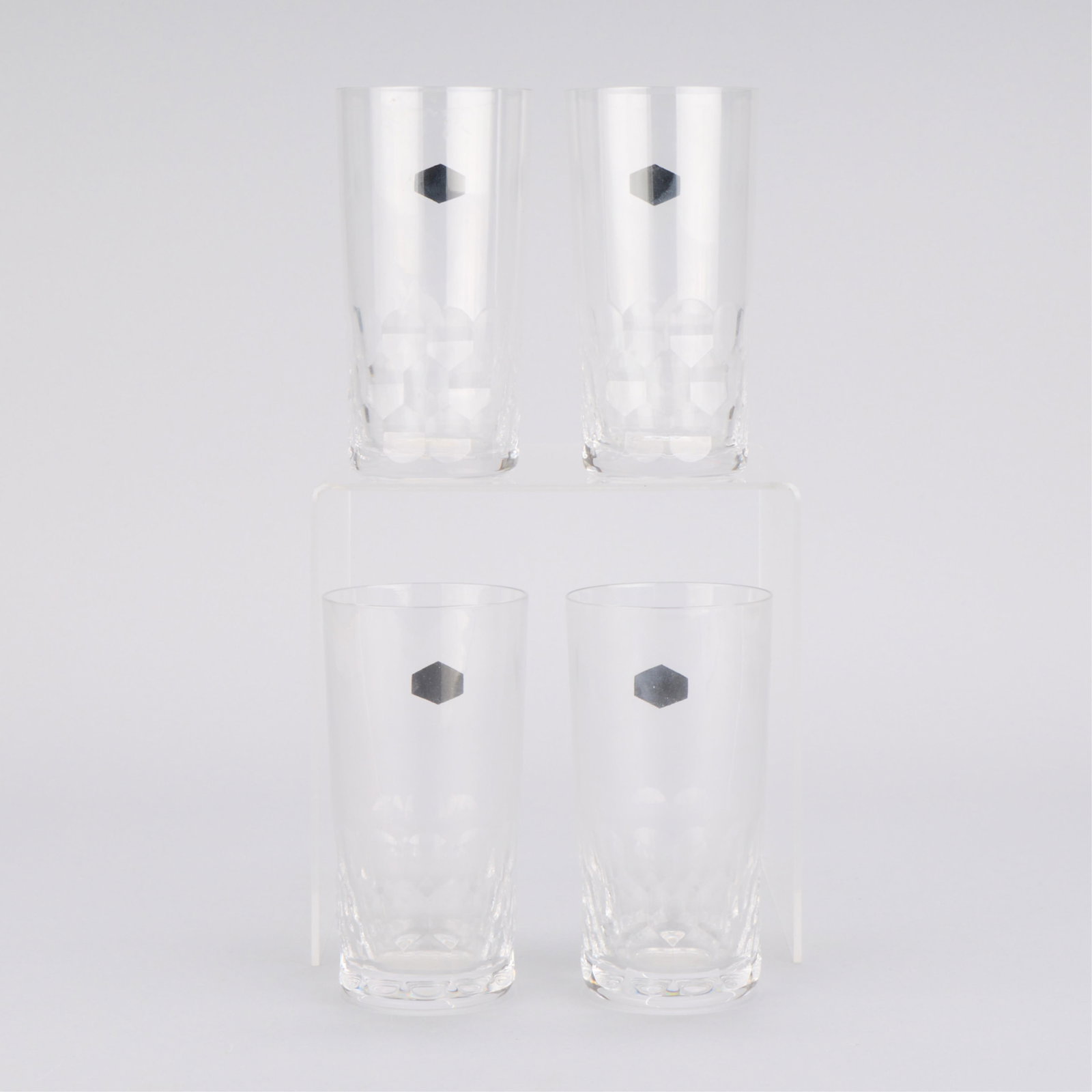 Set 4 Saint Louis Crystal Highball Glasses (1 of 4)
