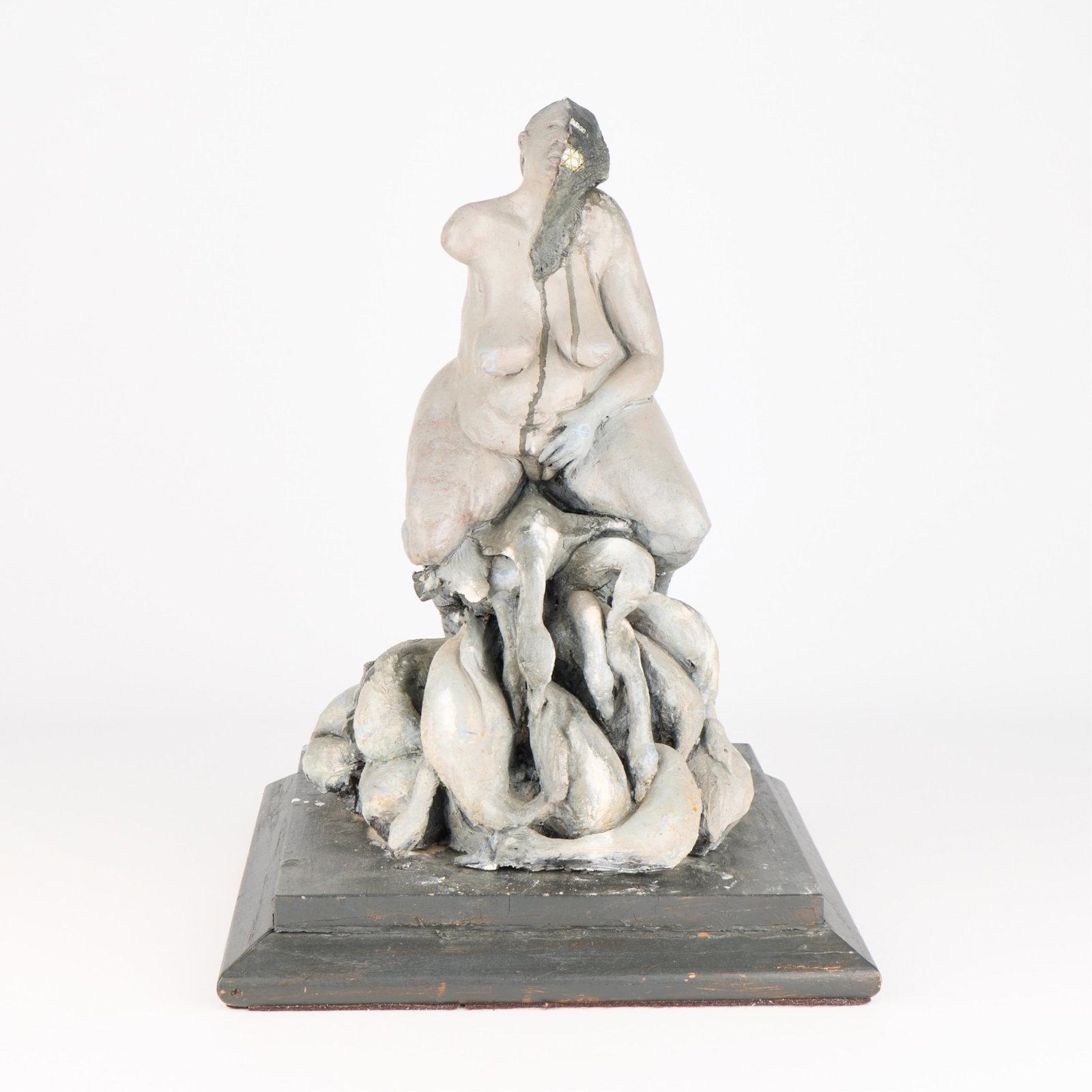 Tom Swopes "The Collector" Ceramic Sculpture 1985 (1 of 7)