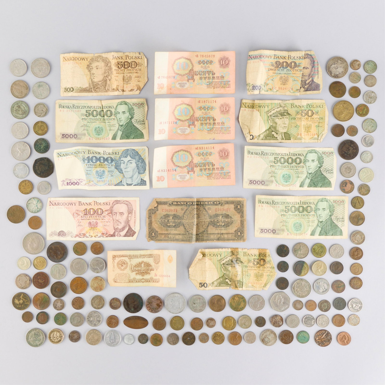 Large Lot Assorted Foreign Currency (1 of 6)