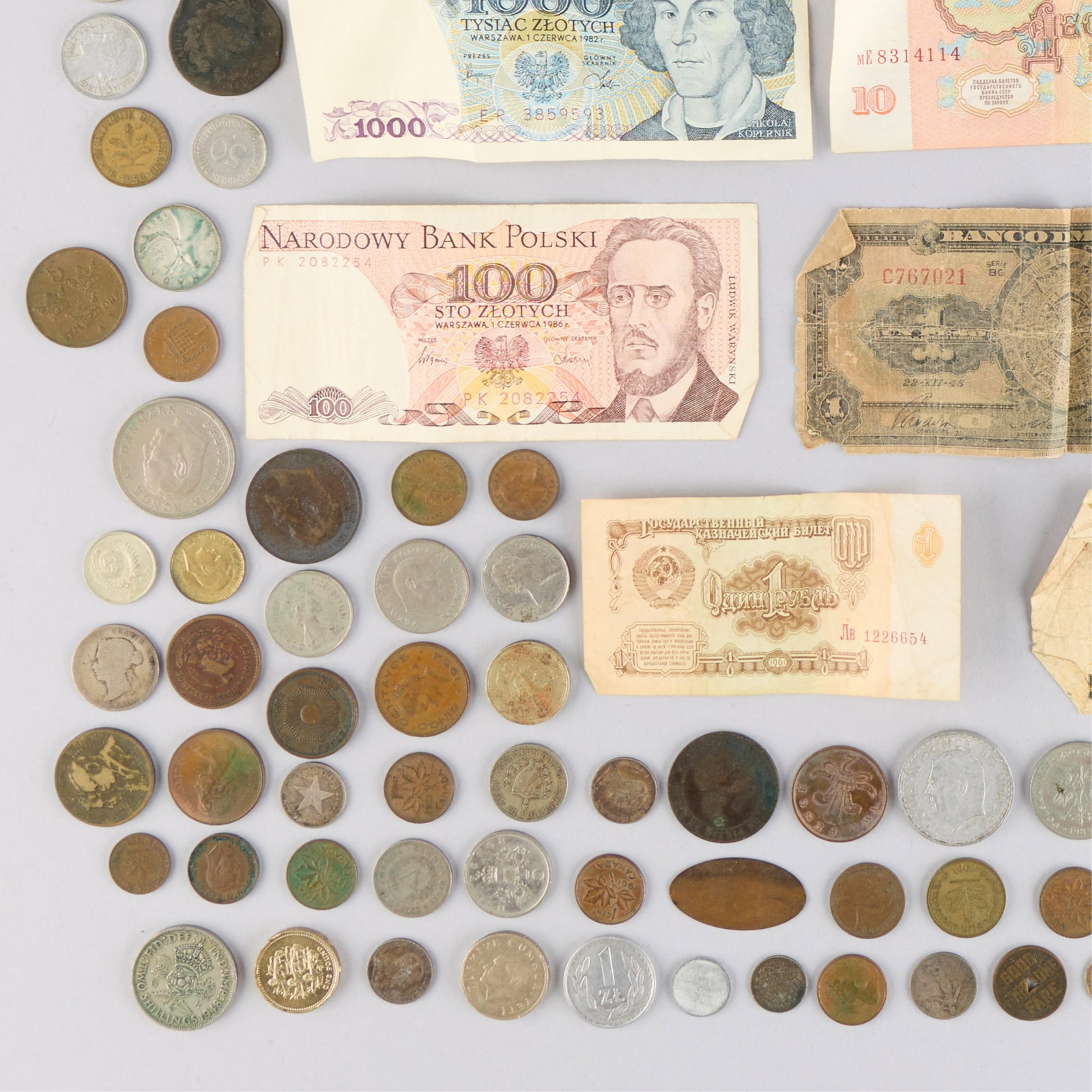 Large Lot Assorted Foreign Currency - 4