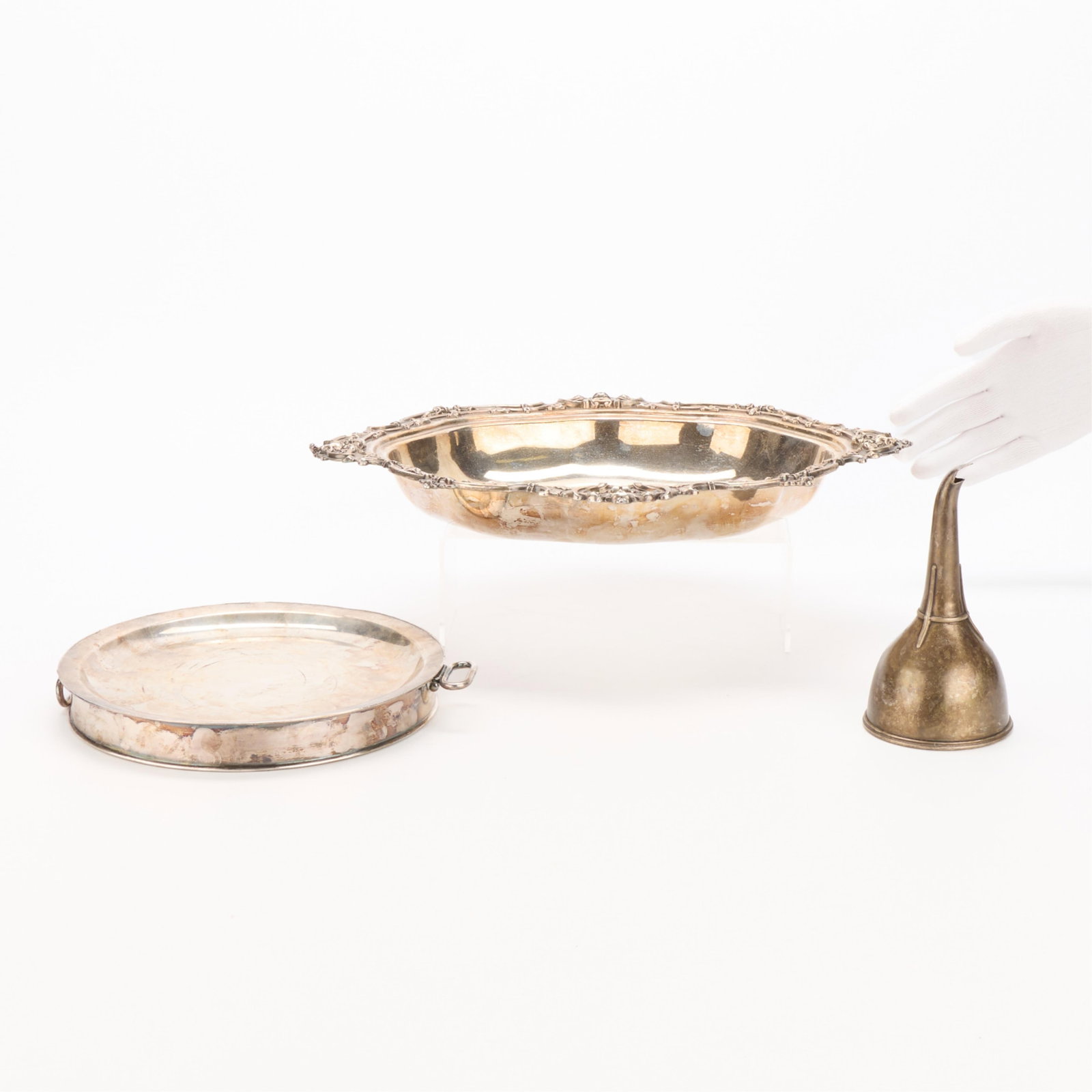 3 Silverplate Objects - 2