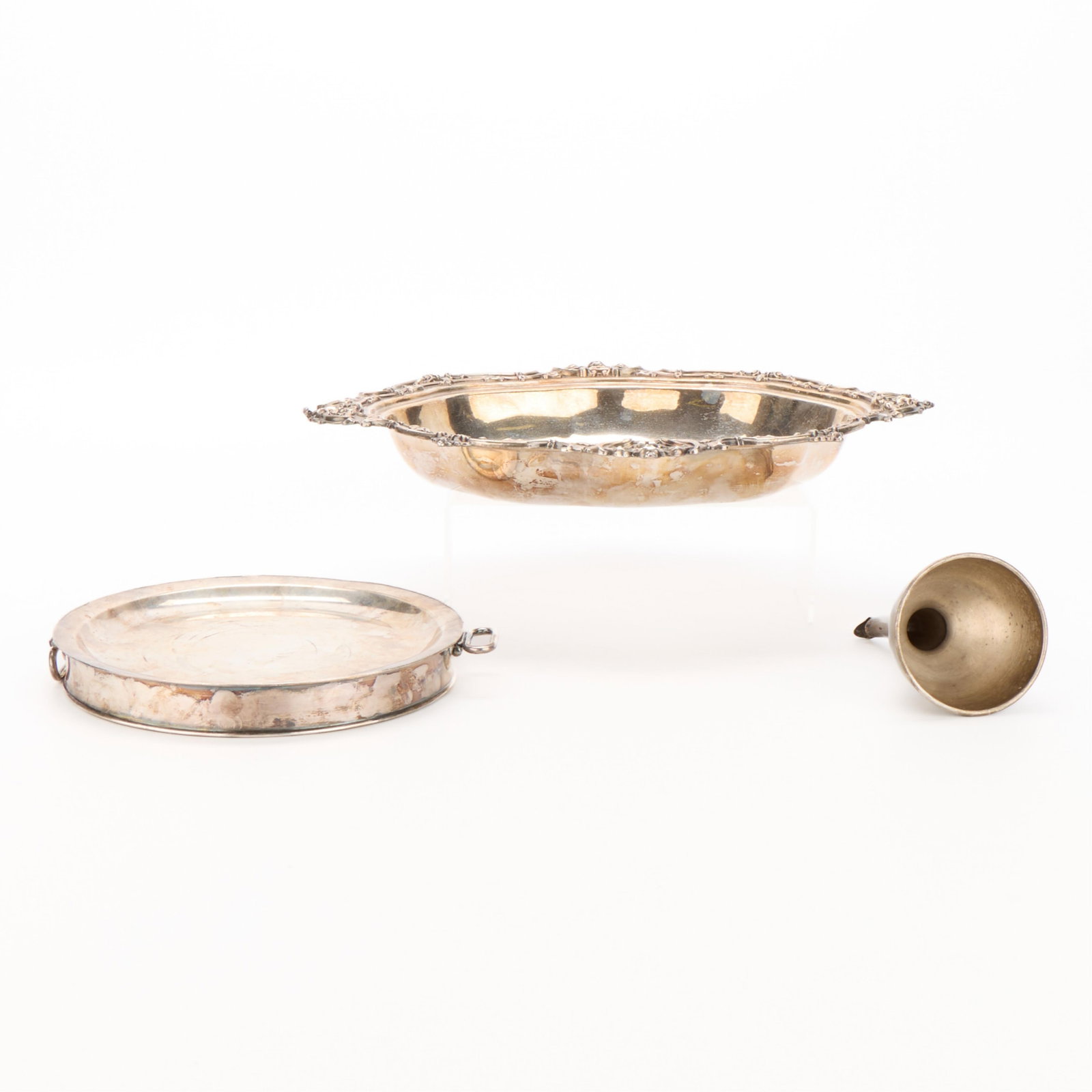 3 Silverplate Objects - 3