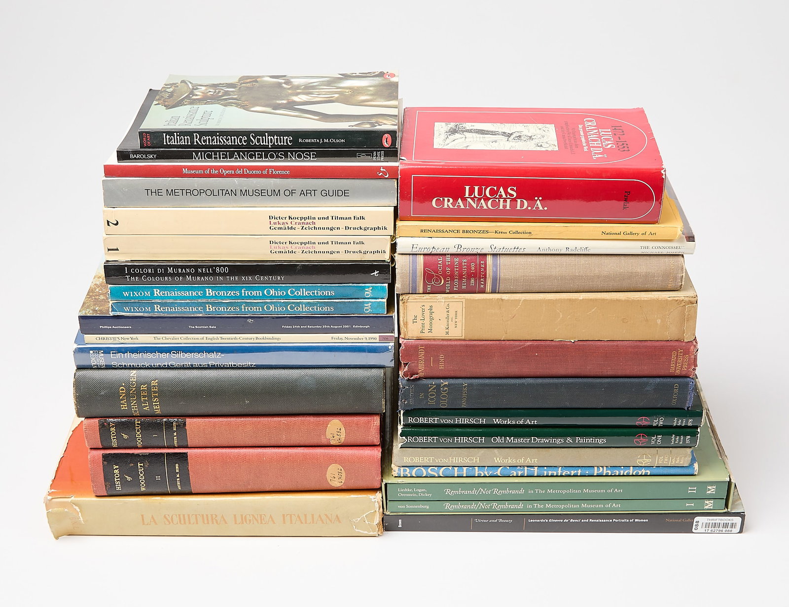 30 Volumes of Books on Renaissance and Medieval Art (1 of 6)