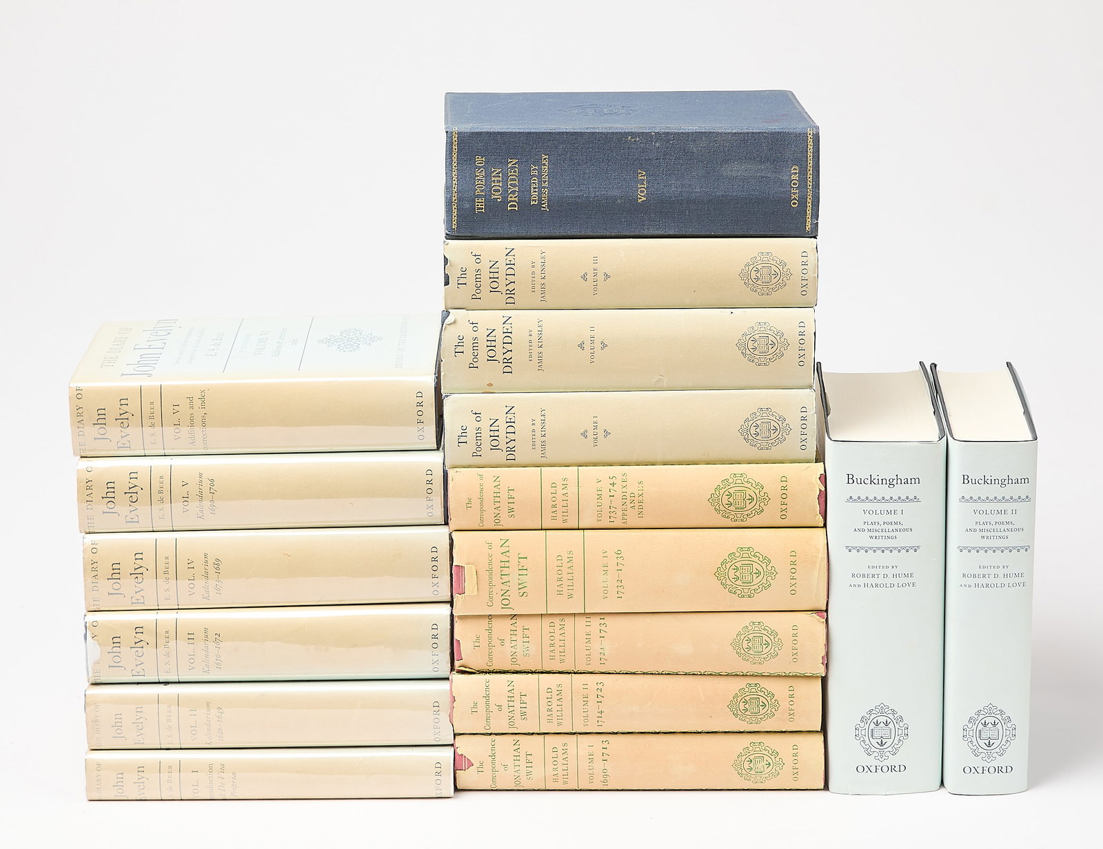 17 Dryden, Swift, Evelyn, & Villiers Books (1 of 5)