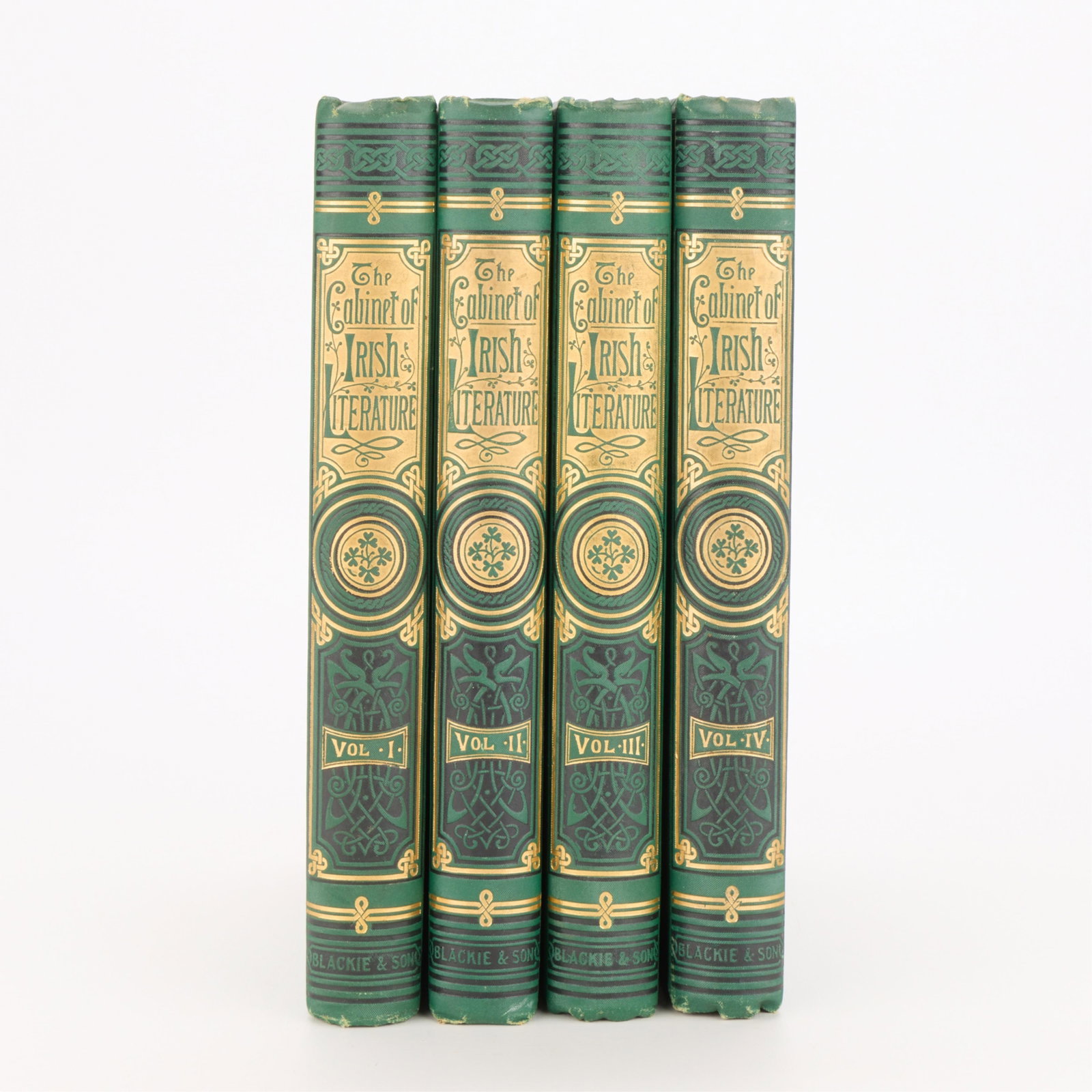 4 Volumes of "The Cabinet of Irish Literature" (1 of 3)