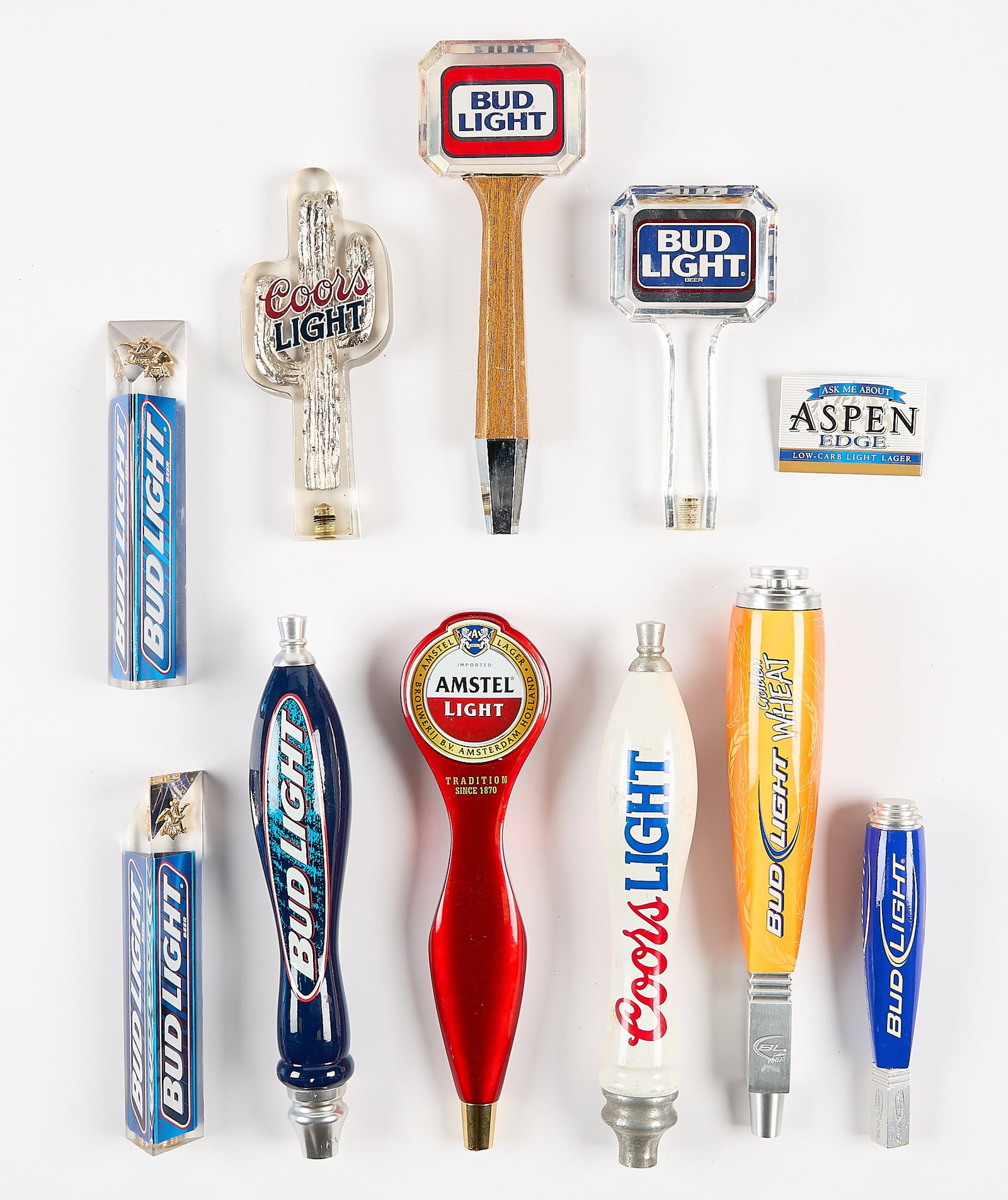 10 Assorted Light Beer Taps (1 of 6)