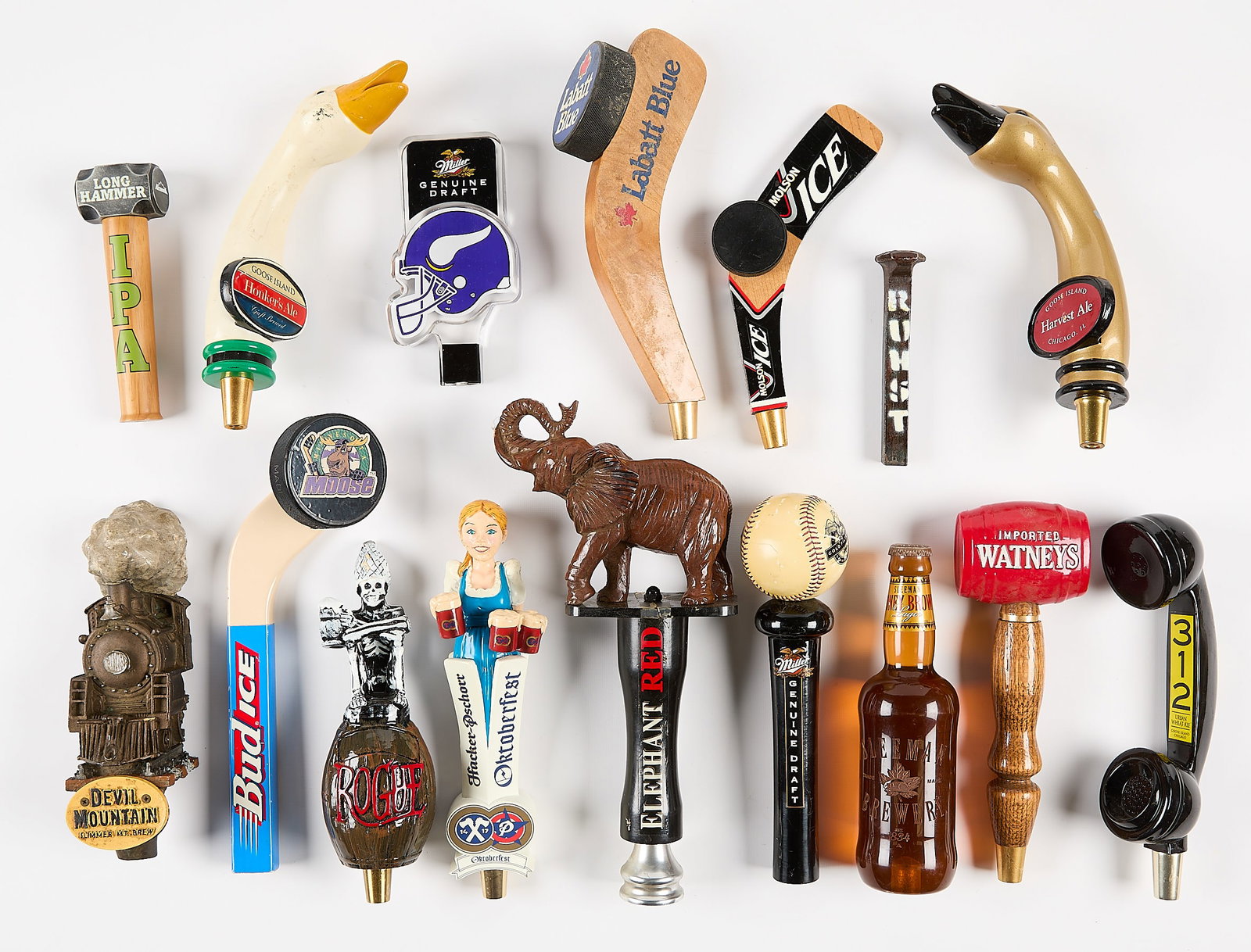 15 Assorted Variety of Novelty Beer Taps (1 of 6)