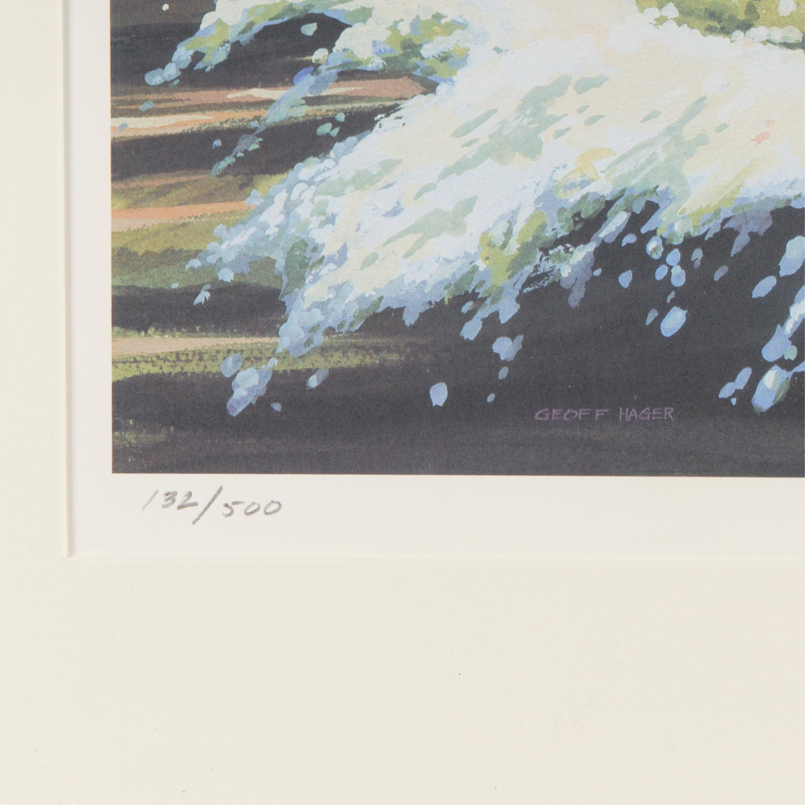 Geoff Hager "Jumping Fish" Print - 4