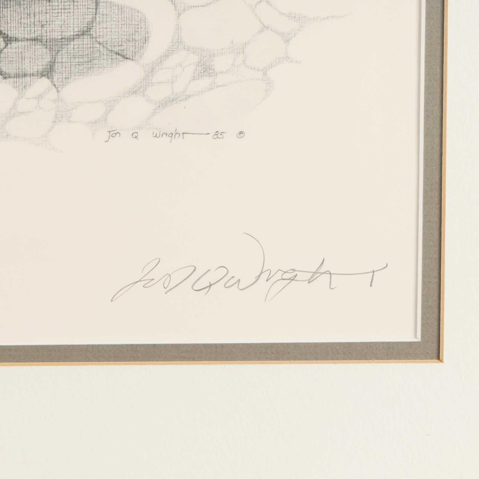Jon Q. Wright Brook Trout Lithograph 1985 - 2