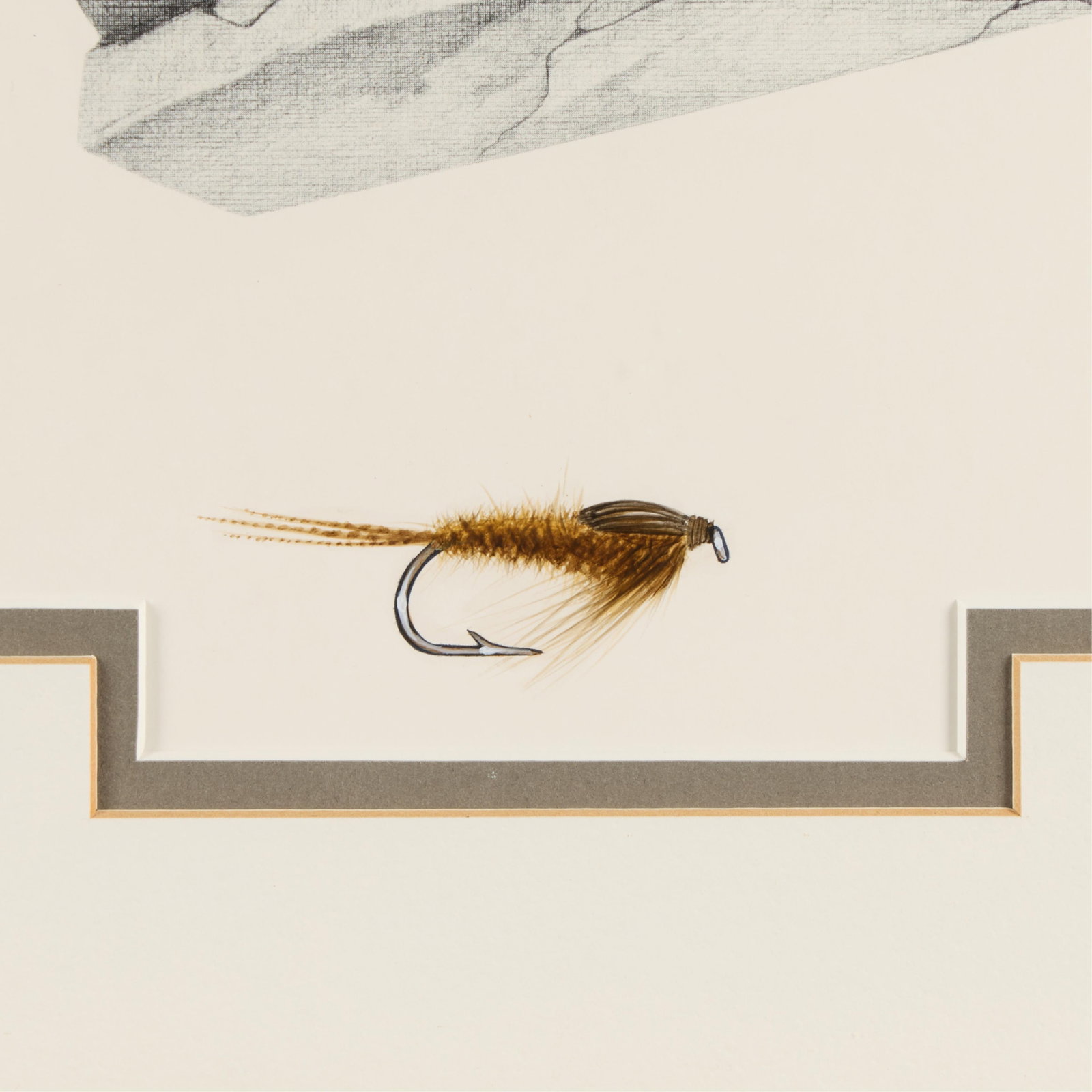 Jon Q. Wright "Brown Trout" Print 1985 - 4