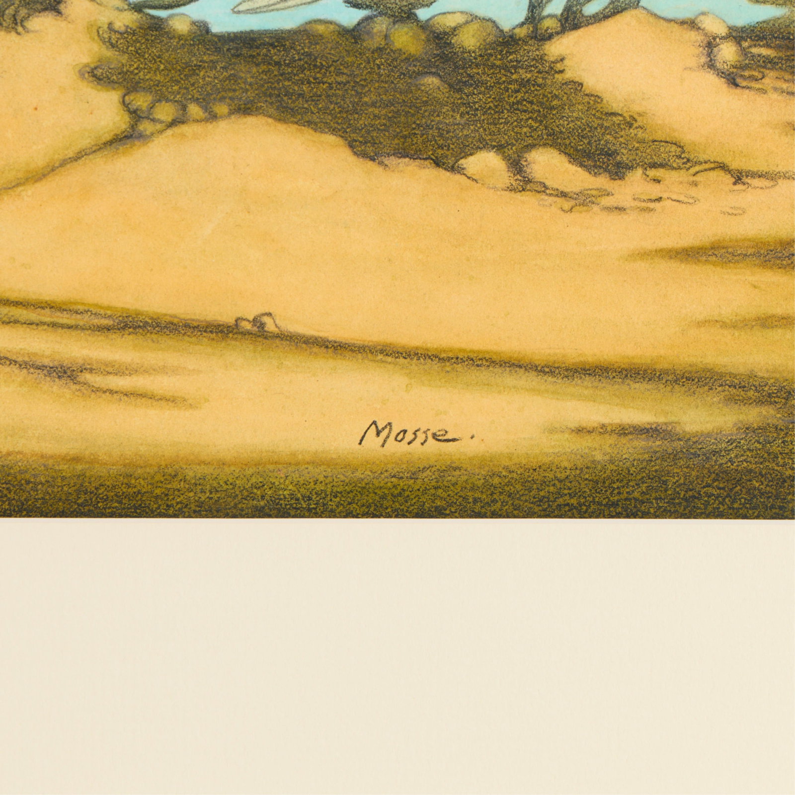 Signed Mosse "Fresh Water Fish" Print - 2