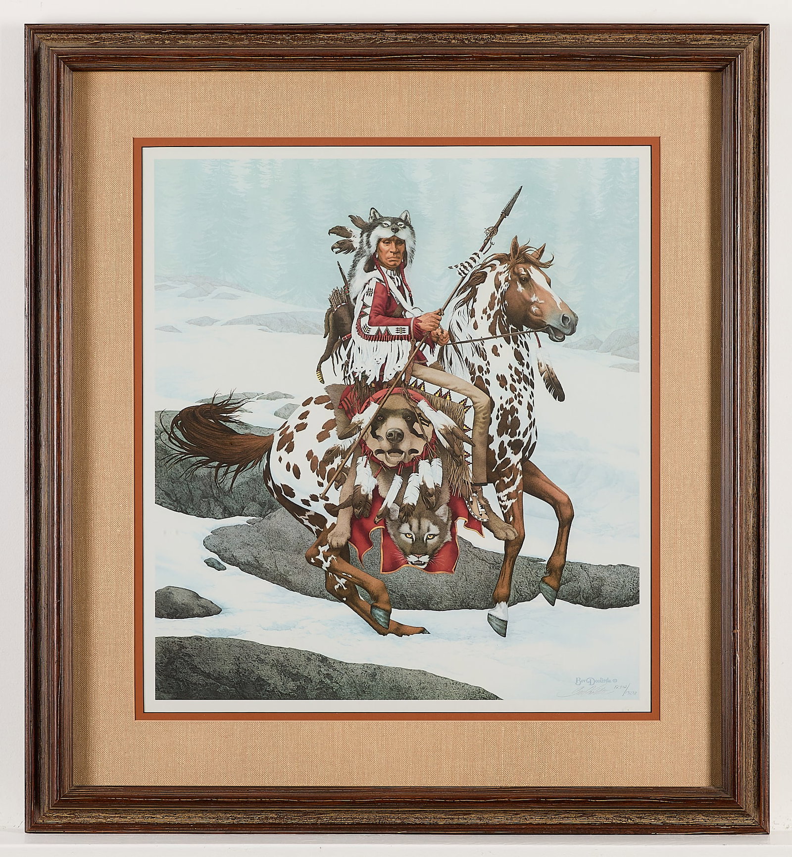 Bev Doolittle "Guardian Spirits" S/N Lithograph - 2