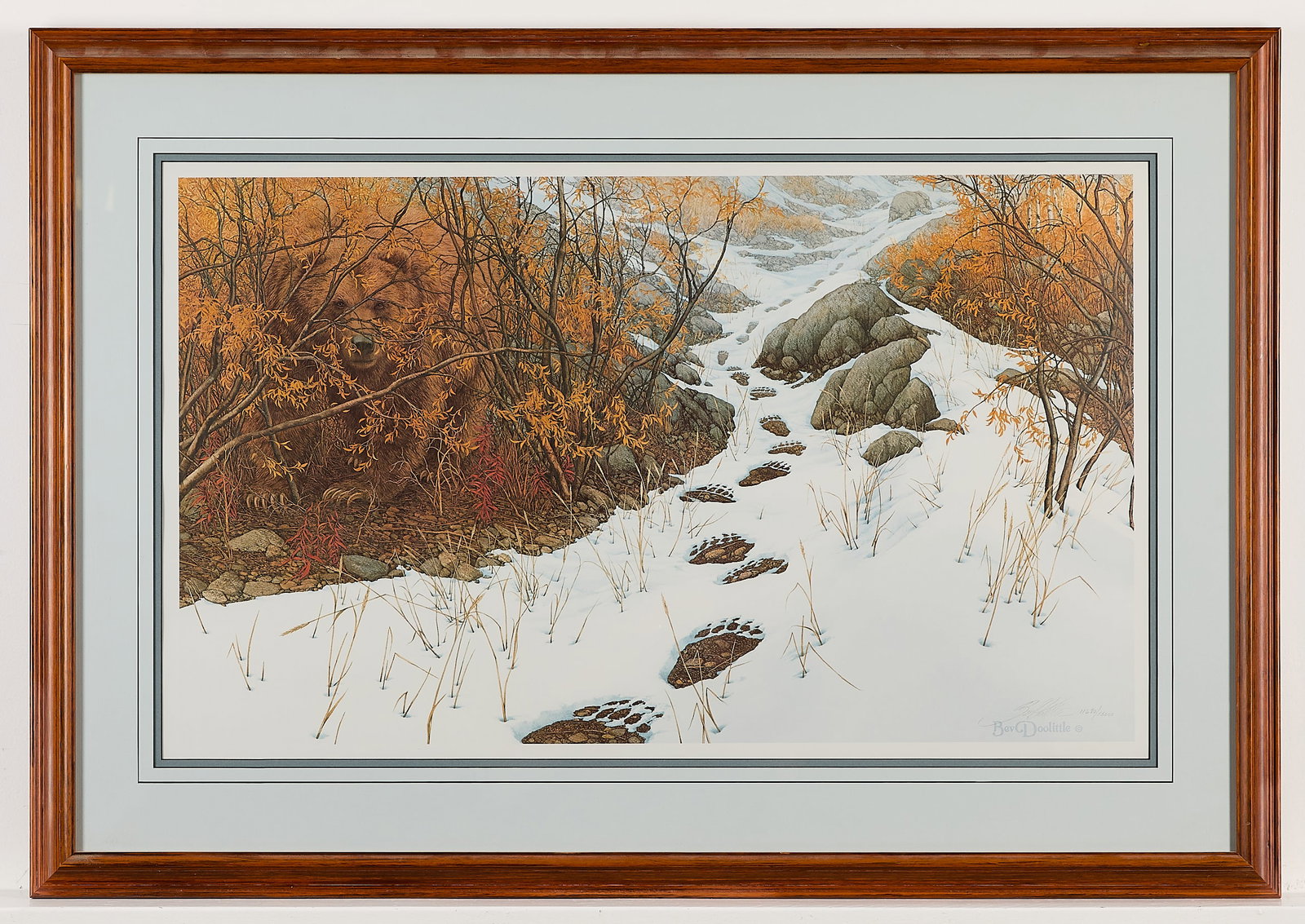 Bev Doolittle "Doubled Back" S/N Lithograph - 2