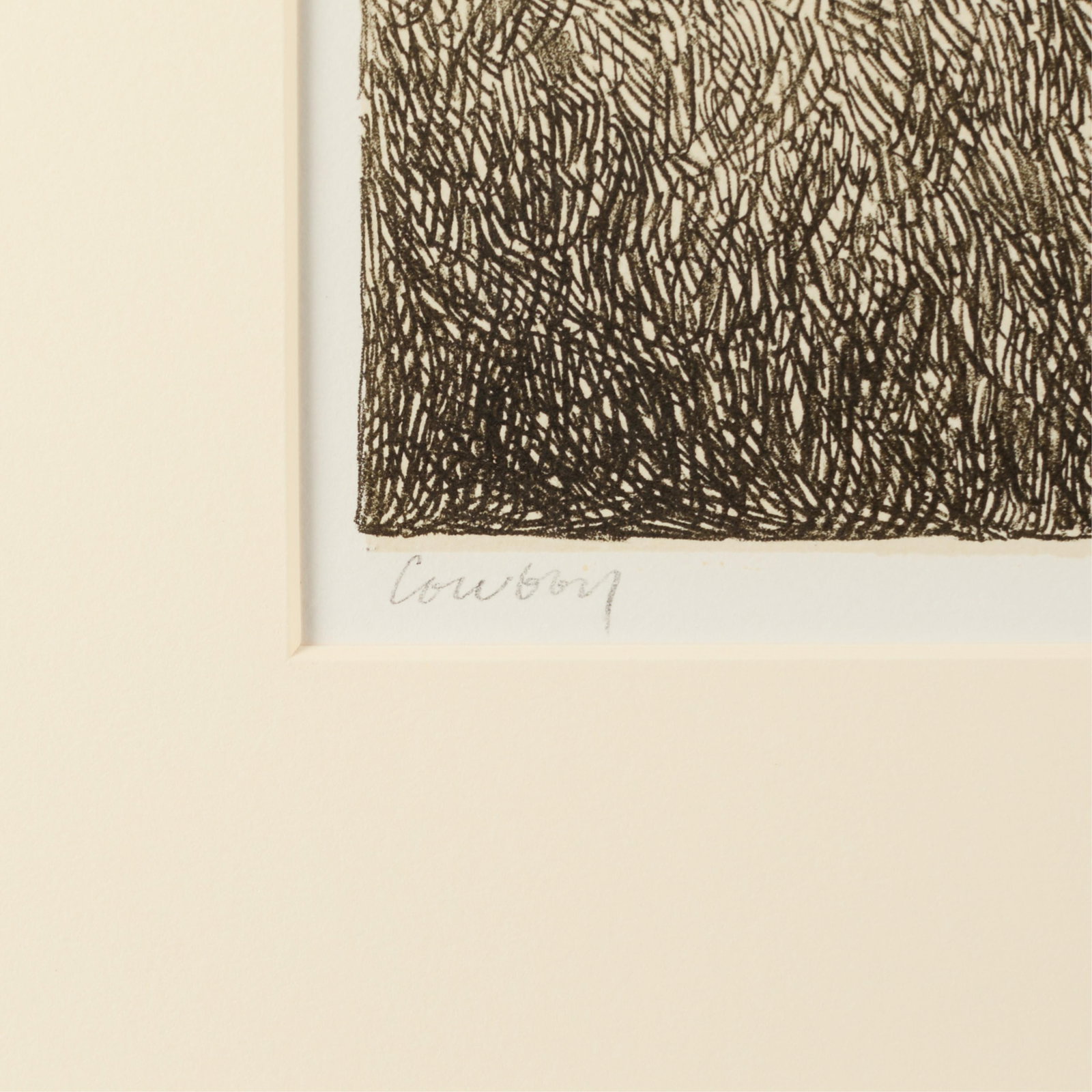 Keith Rasmussen "Cowboy" Lithograph - 5