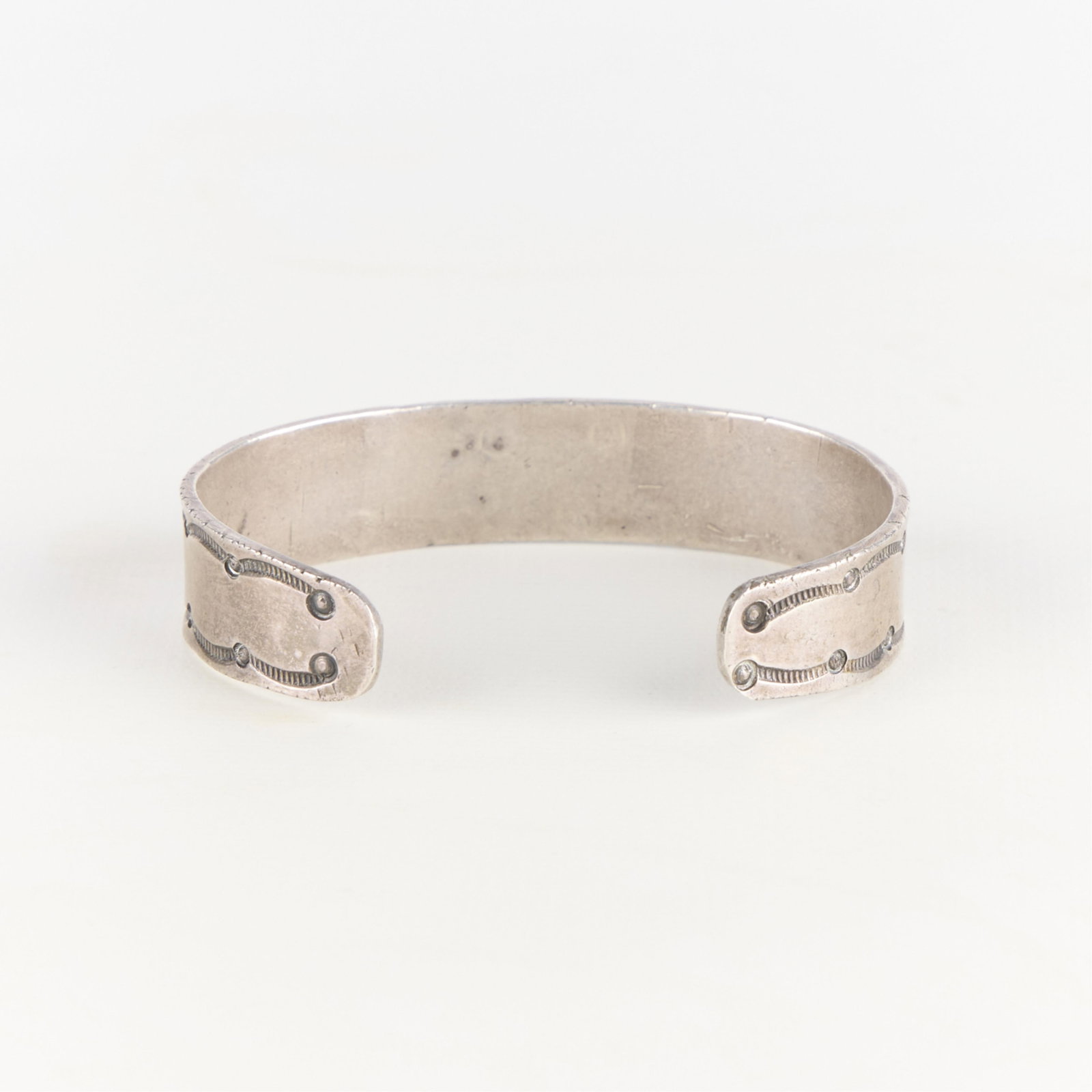 Southwestern Silver Cuff Bracelet - 3