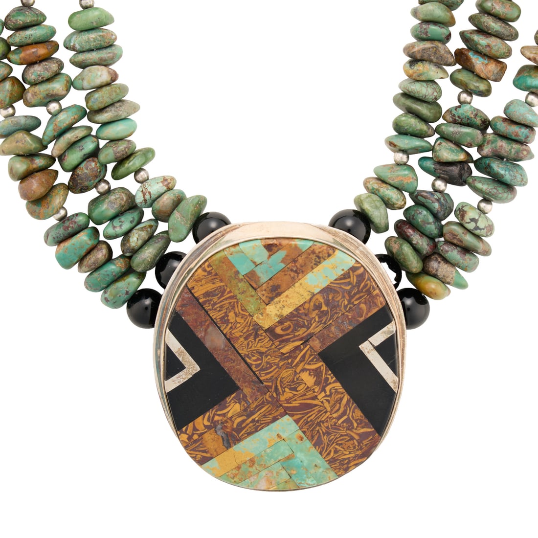 JRT Zuni Sterling Necklace - 2