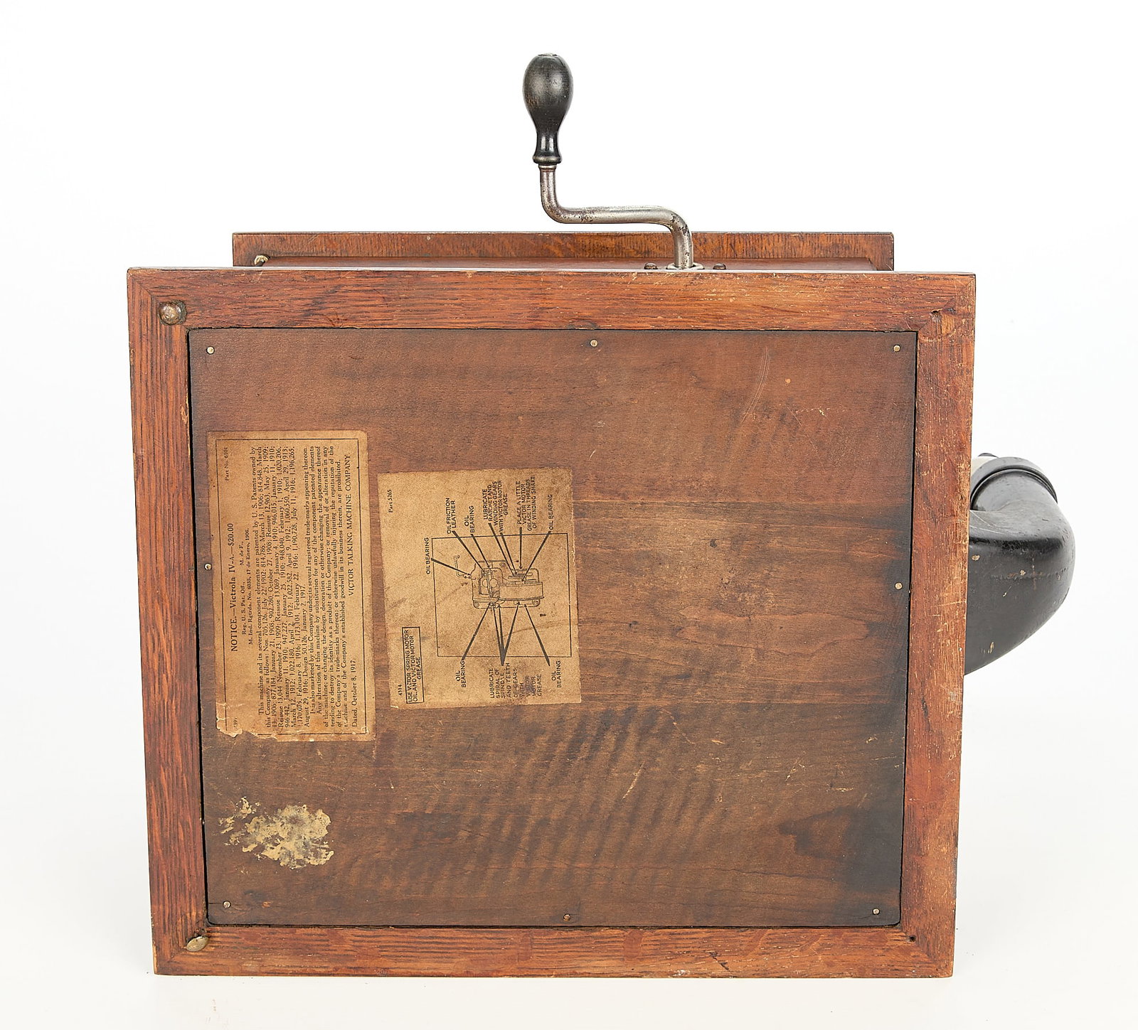 Antique Victor VV-VI Talking Machine Phonograph - 9