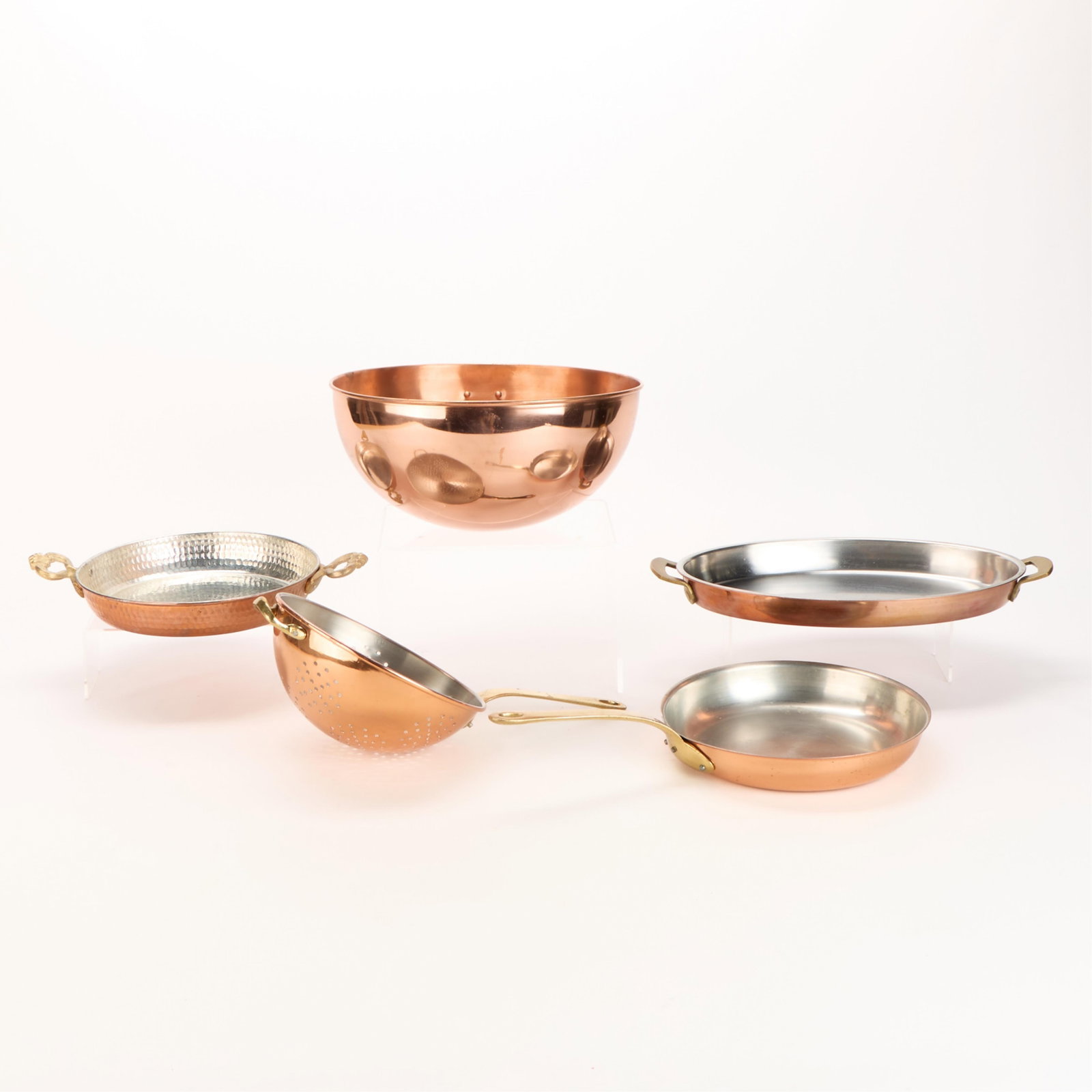 5 Pcs Copper Cookware - 5