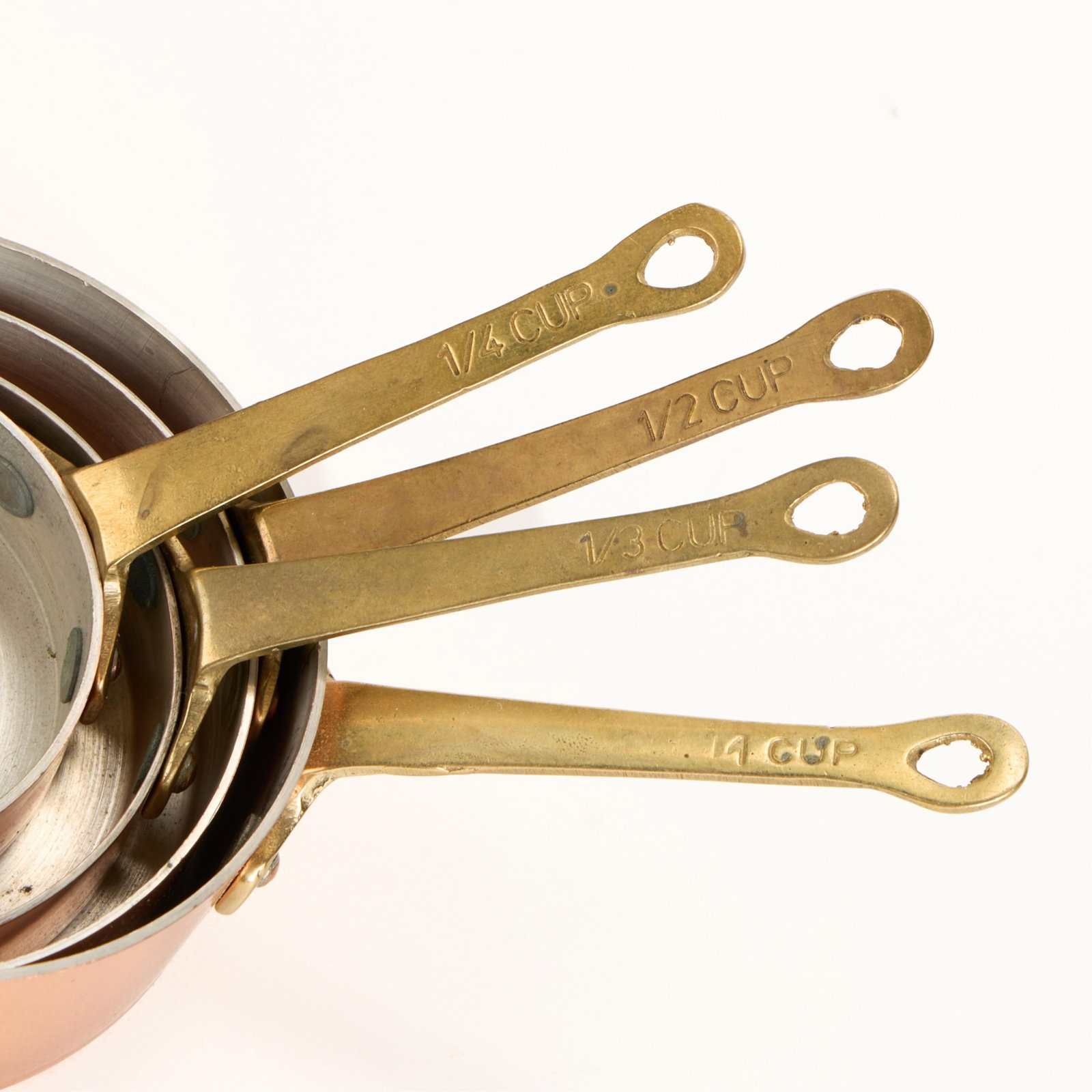 9 Pcs Mini Copper Cookware Incl. Measuring Cups - 2