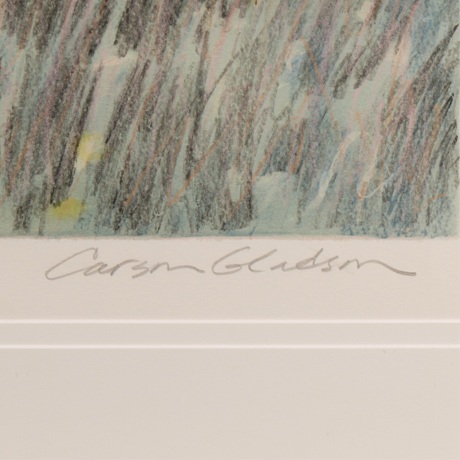 Carson Gladson Landscape Lithograph ed. 21/220 - 2
