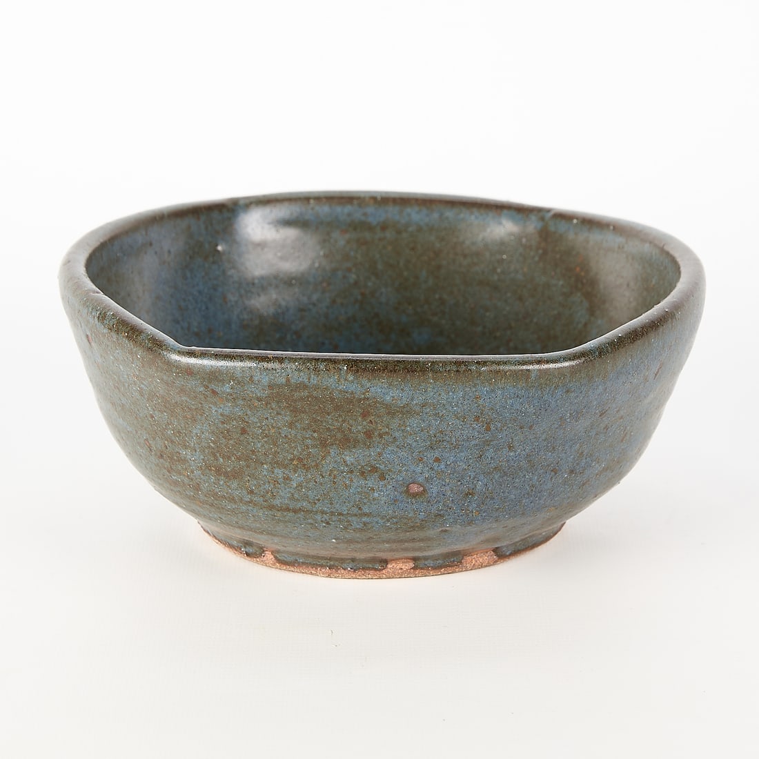 Warren MacKenzie Black Rectangular Bowl Stamped - 4