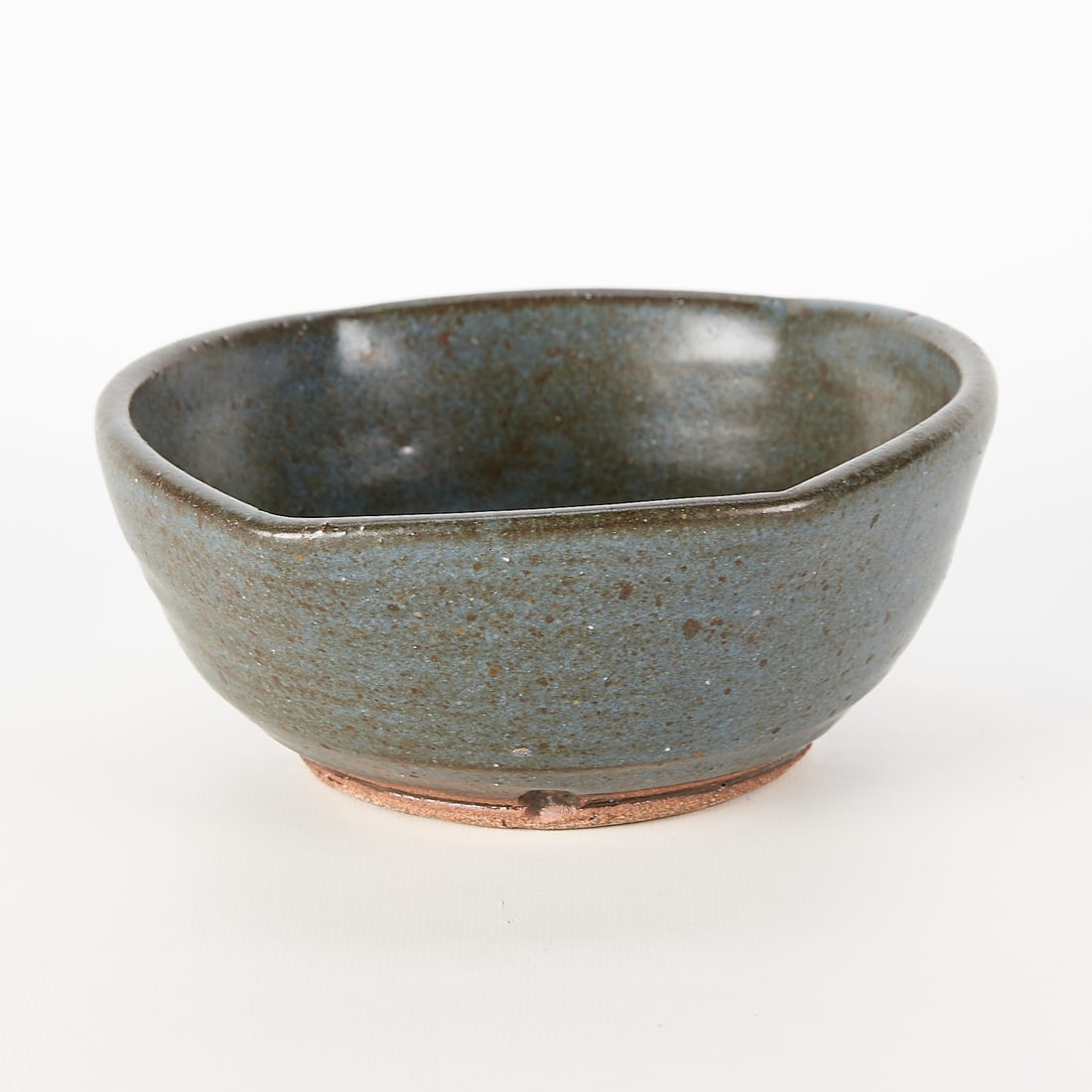 Warren MacKenzie Black Rectangular Bowl Stamped - 5