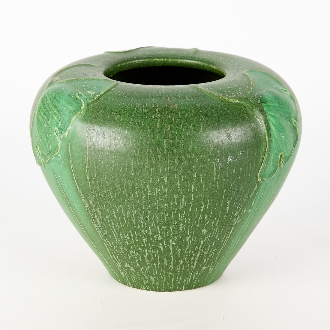 Klein for Ephraim Faience Pottery "Gingko" Vase - 2