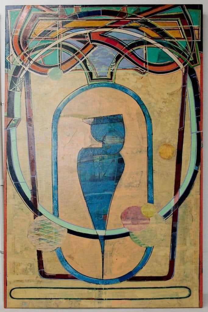 Martin Facey Vessel of Light No. 61 Oil Painting (1 of 6)